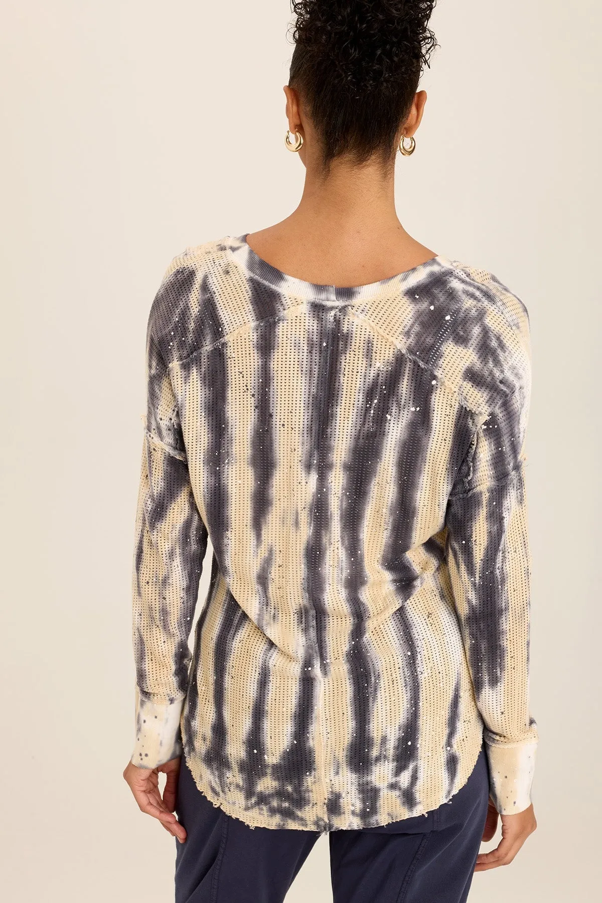 Bullock Mesh V-Neck Pullover Festival Air