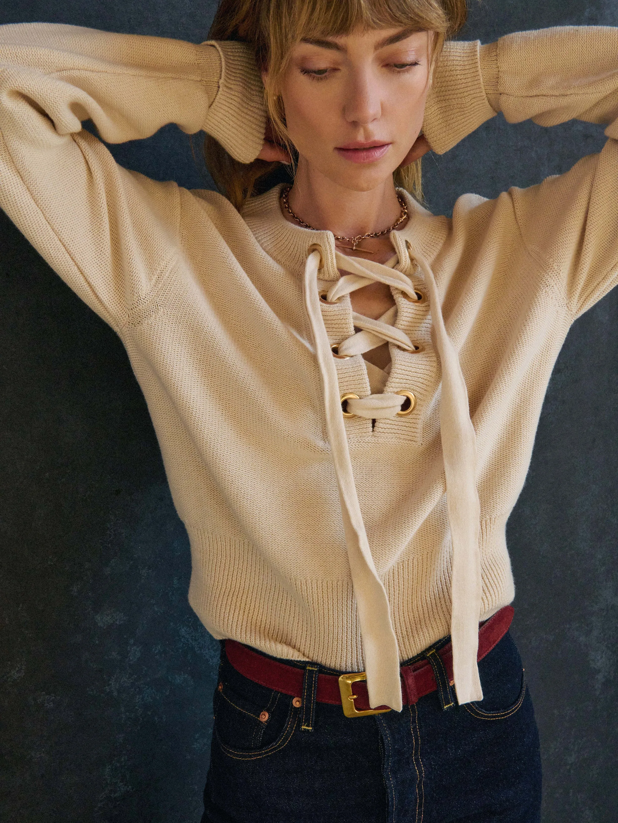 Rory Sweater UltraSoft Texture Legend Glow