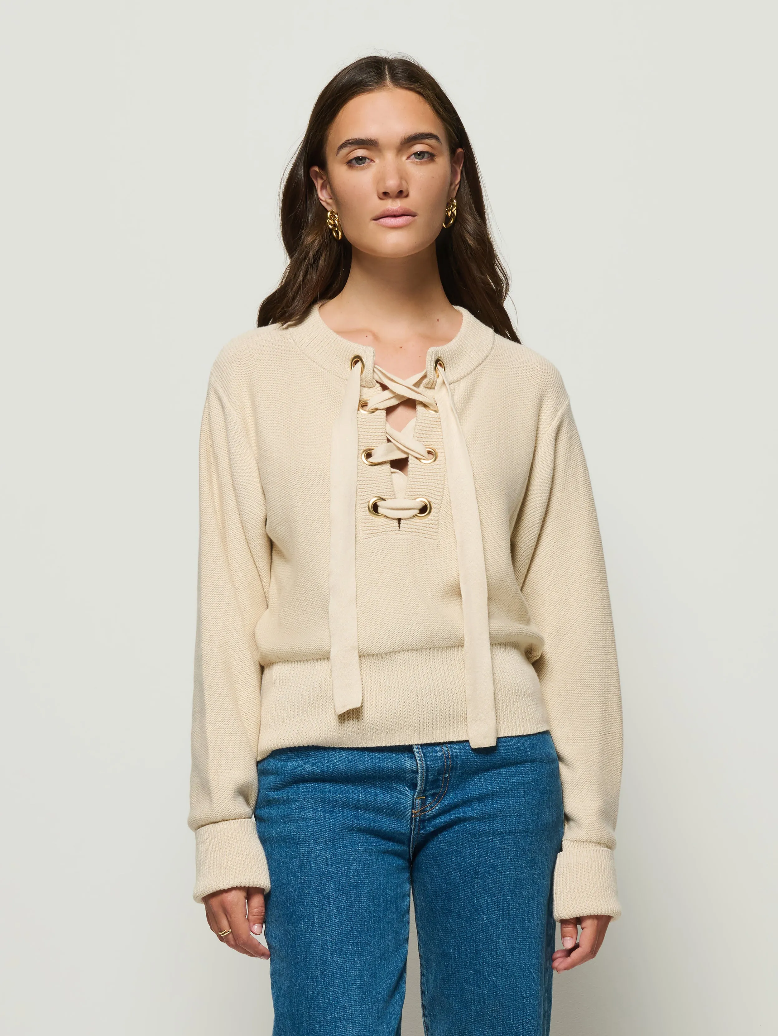 Rory Sweater Art Glow Breath Skin