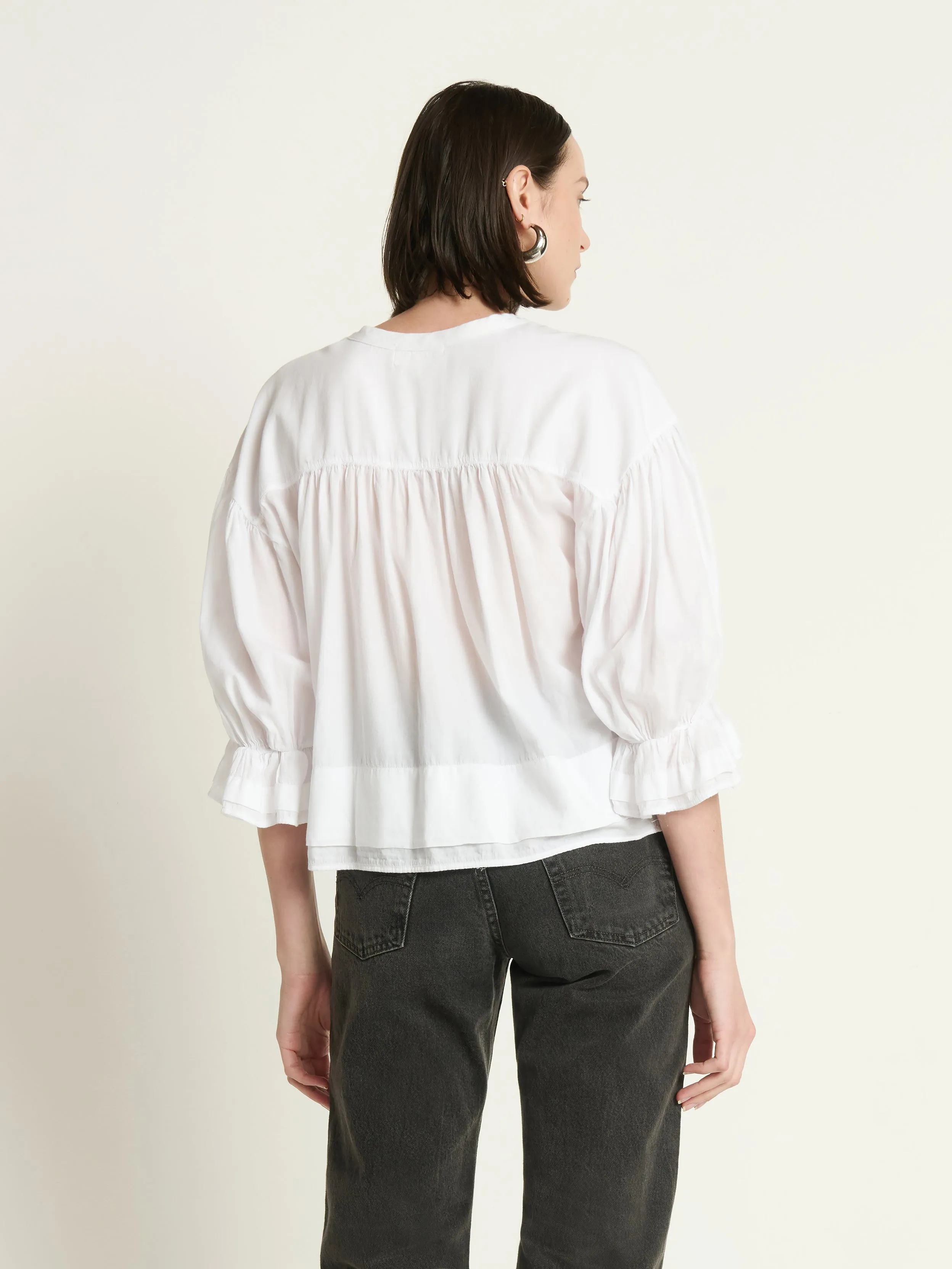Scarlet Pintuck Top WrinkleFreeFabric