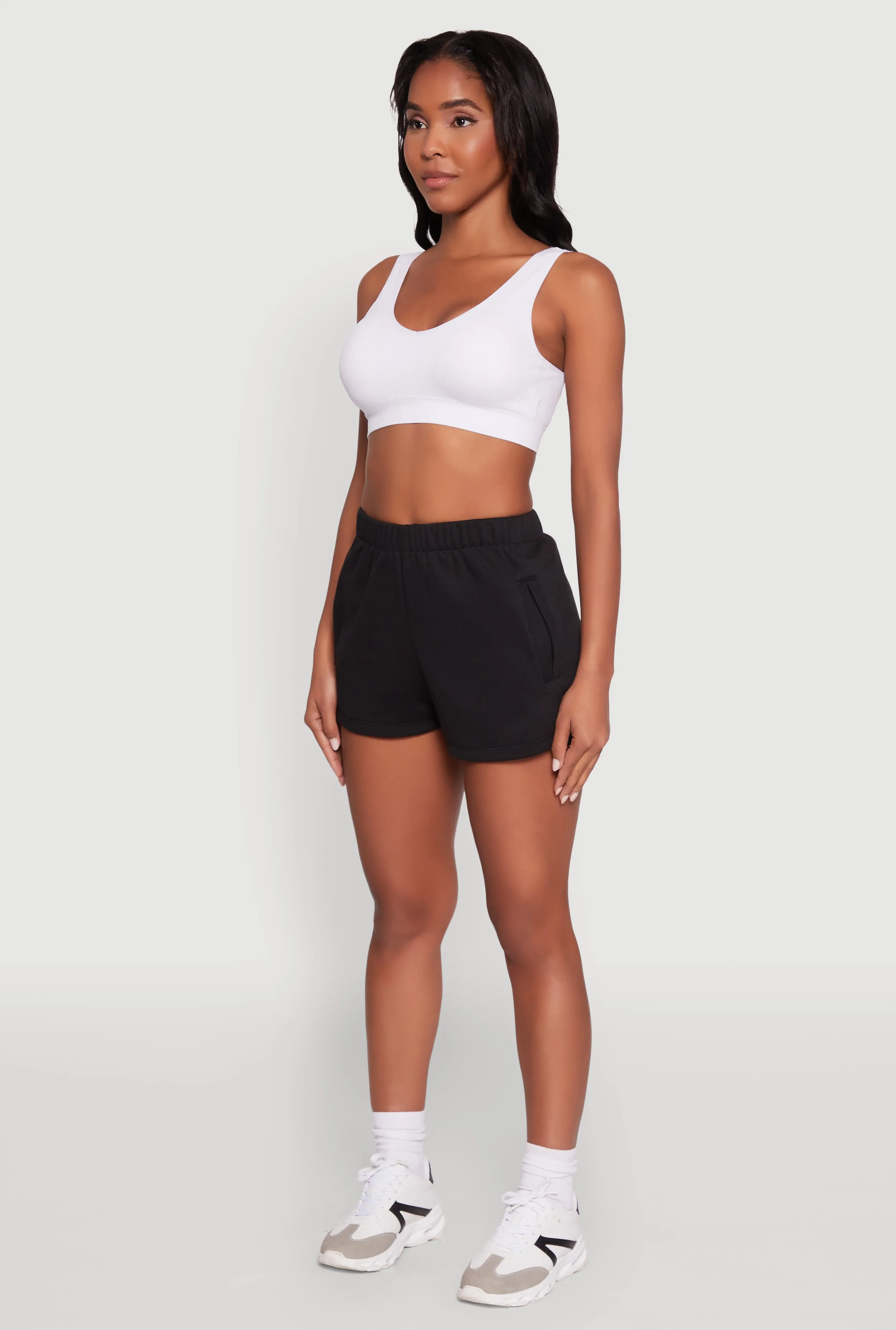 Effortless Style Activewear Fleece Lined Sweatshorts
