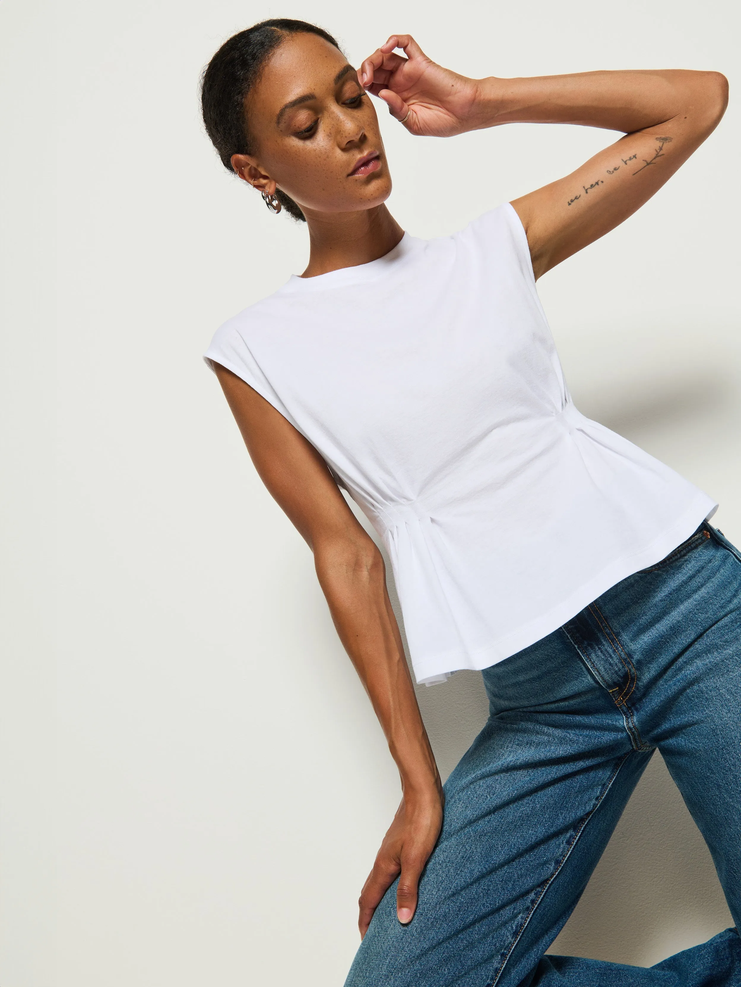 AntiSlip Grip Meg Pleated Tank