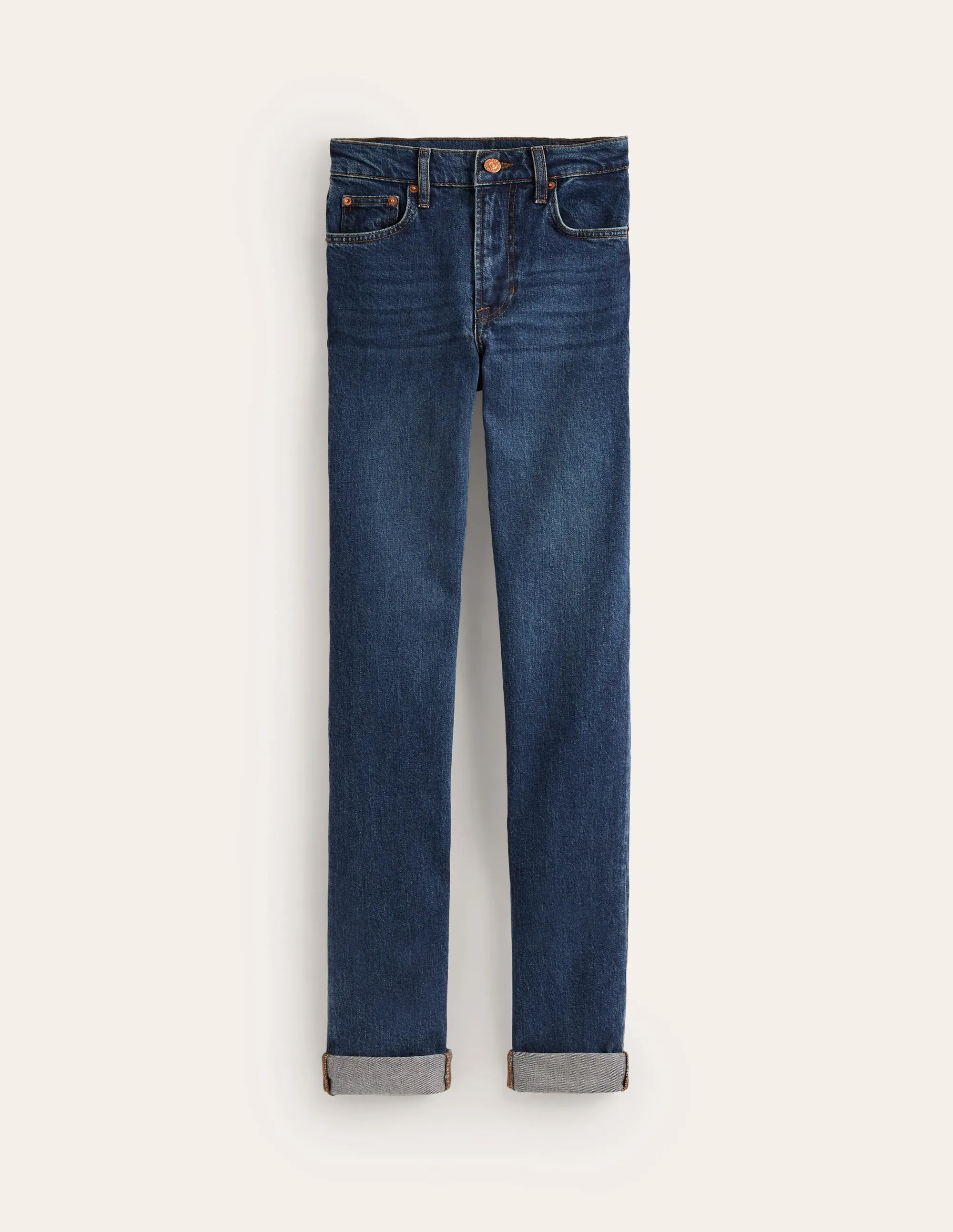 All Style Fit Girlfriend Jeans-Dark Vintage