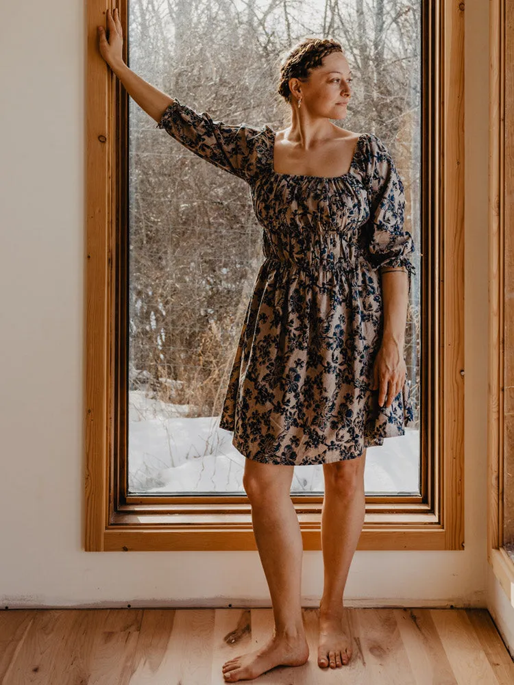 Jules Dress - Birch Blossom Layer Light SoftenedEdges