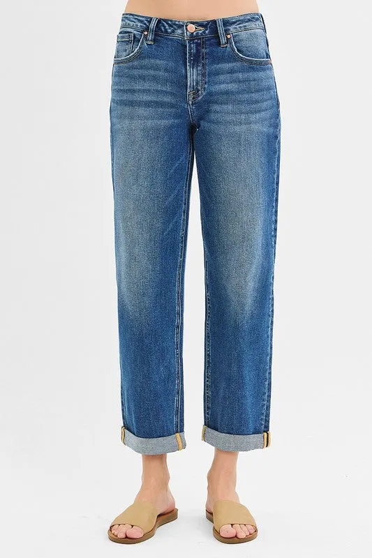 Boss Vibe ZeroChafeSeams Risen Midrise Boyfriend Jean