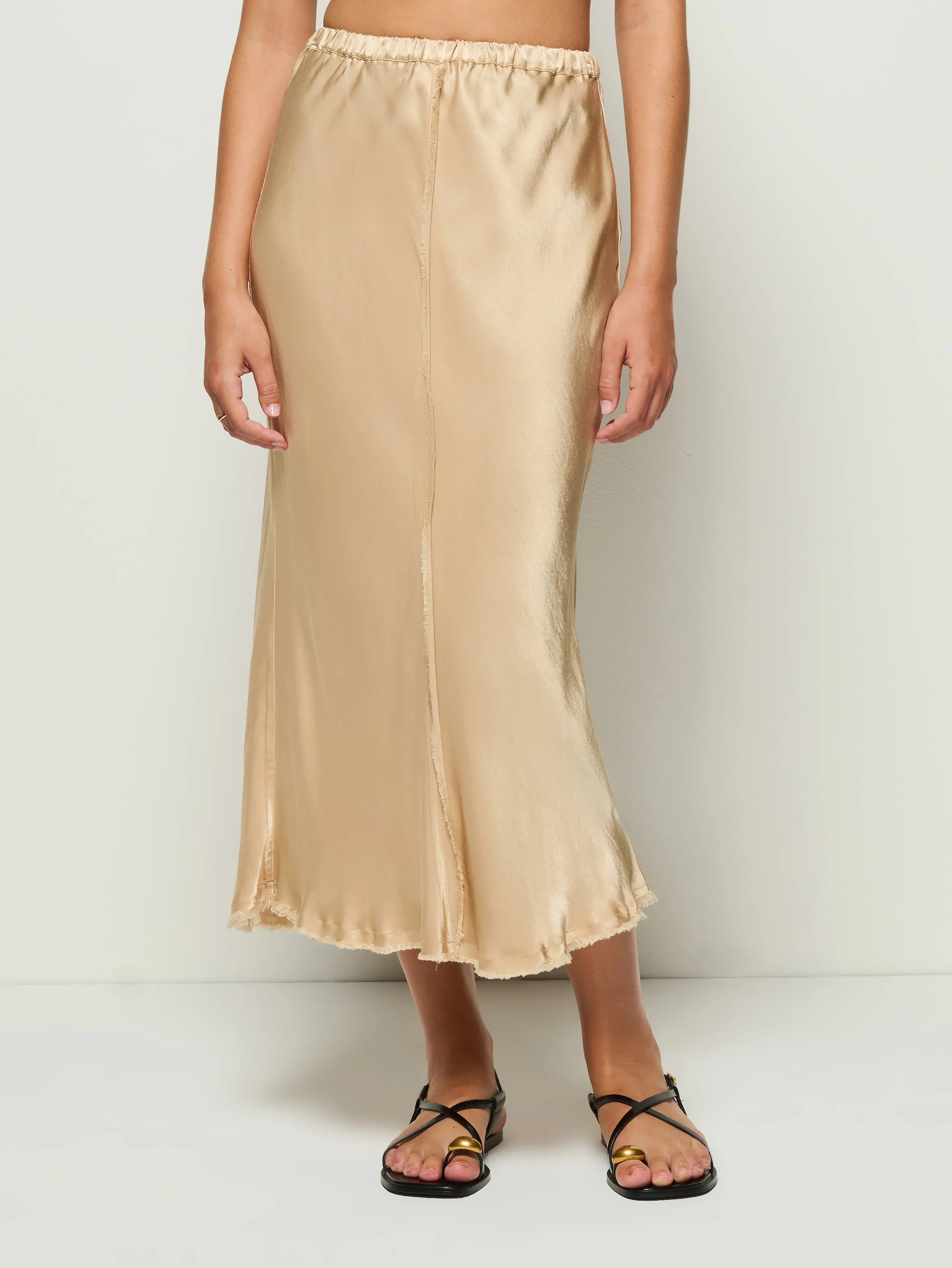 Lola Bias Midi Skirt AntiPillFinish