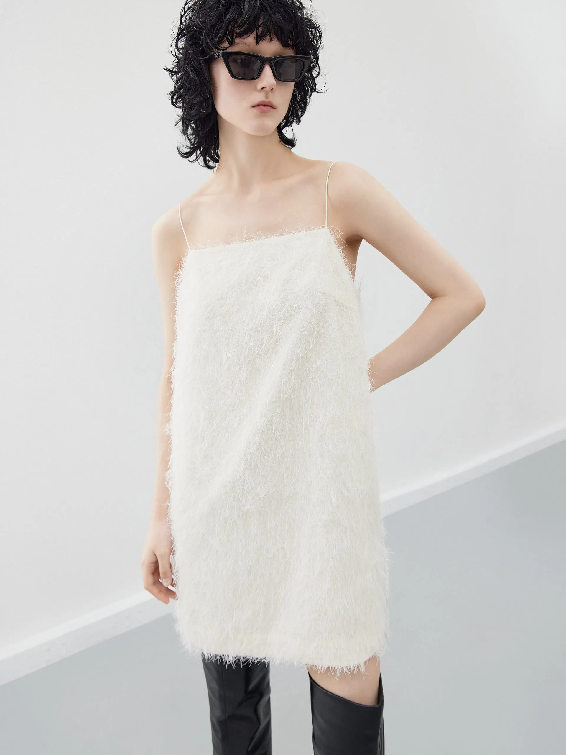 Fringe Detail Cami Dress Weekend Ready Look