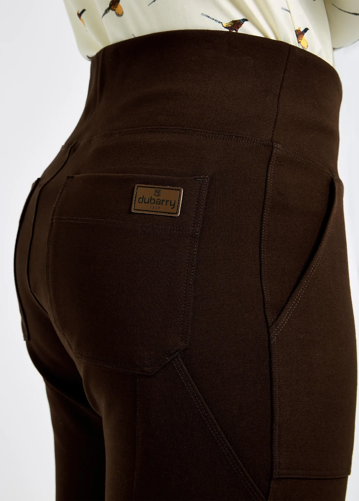 Pepperwort Women's water repellent leggings - Bourbon QuickRelease Fasteners HypoallergenicFabric