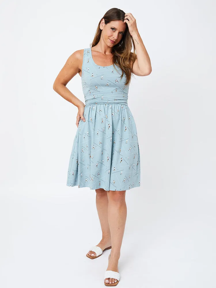 DurableThreadwork Asheville Dress - Badminton Slate