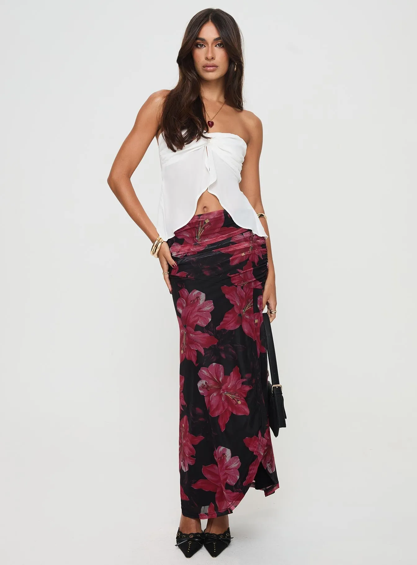 Tear Resistant Coleson Strapless Top White