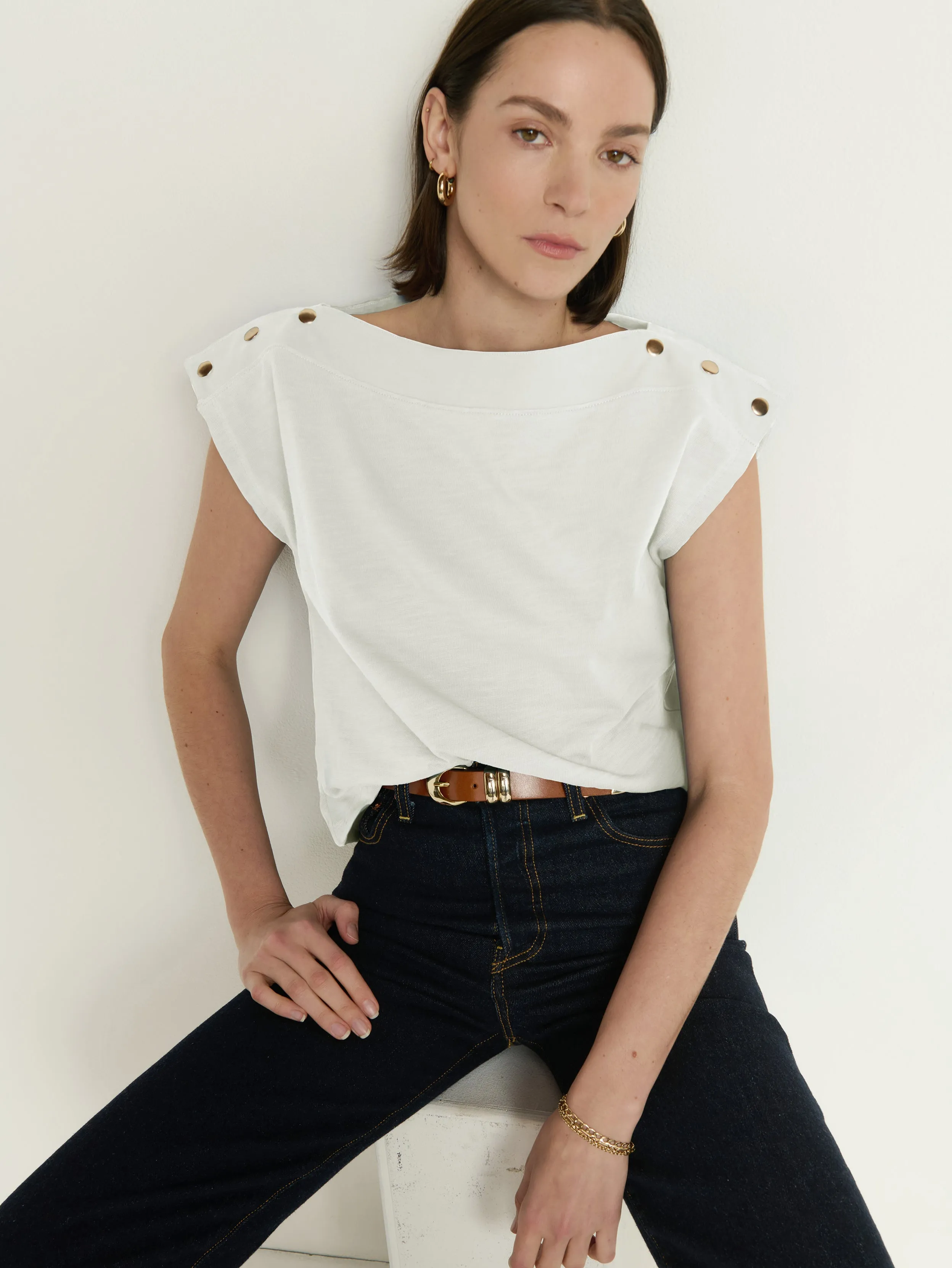 Brooks Boatneck Top Night Out