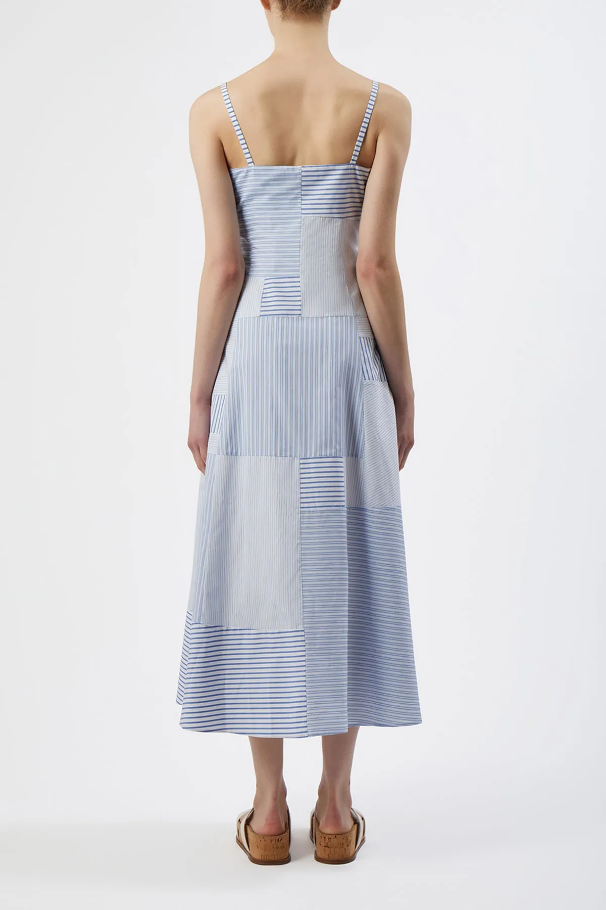 Margritte Dress in Linen World Glow