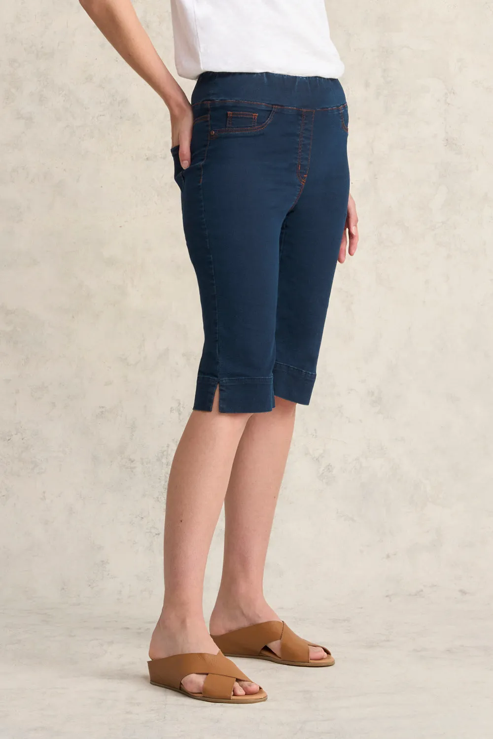 Bengajean? Short - Clean Blue Denim agriculture industry Moisture Wicking Fabric