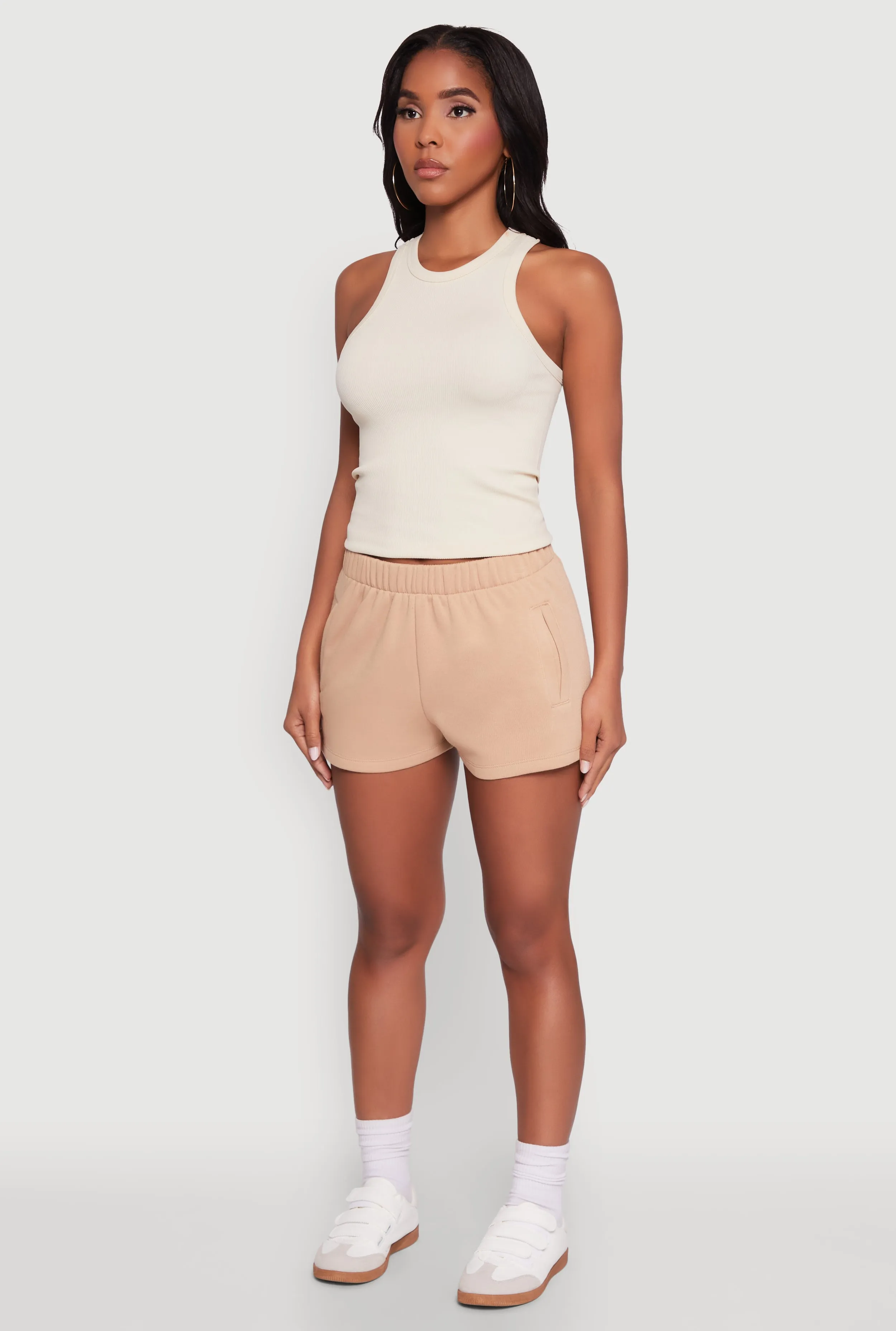 cool tones Activewear Fleece Lined Sweatshorts