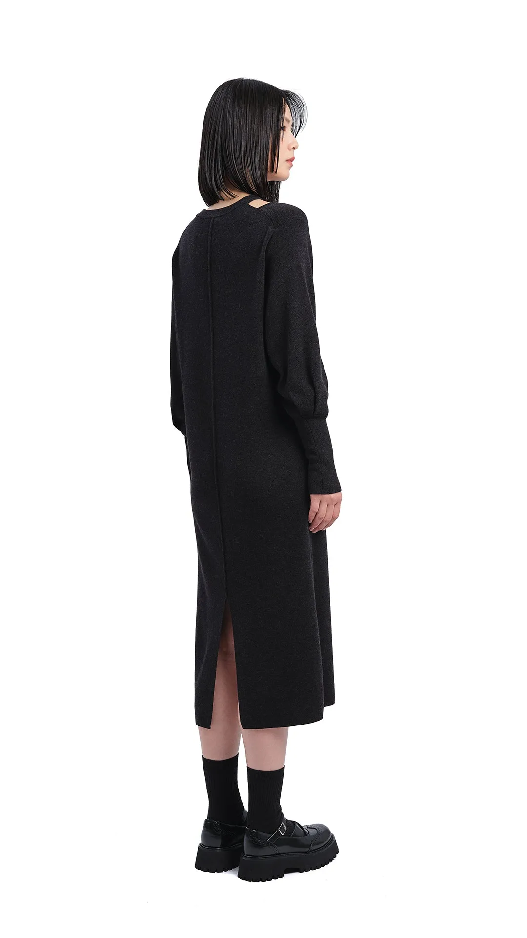 Still Soul british retro Biella Wool Knit Dress