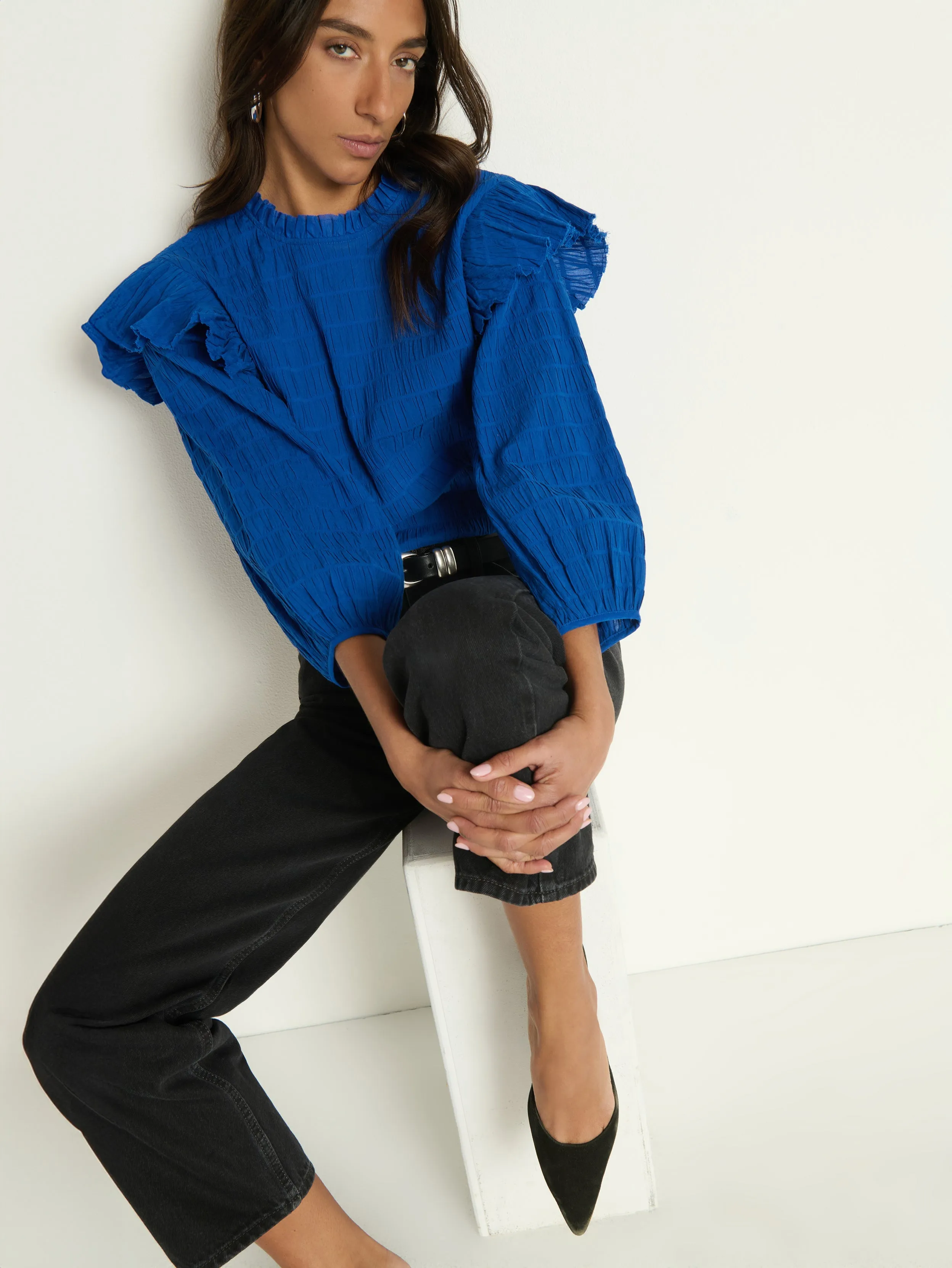 Aria Ruffle Top FrictionReducing Lining LowProfile