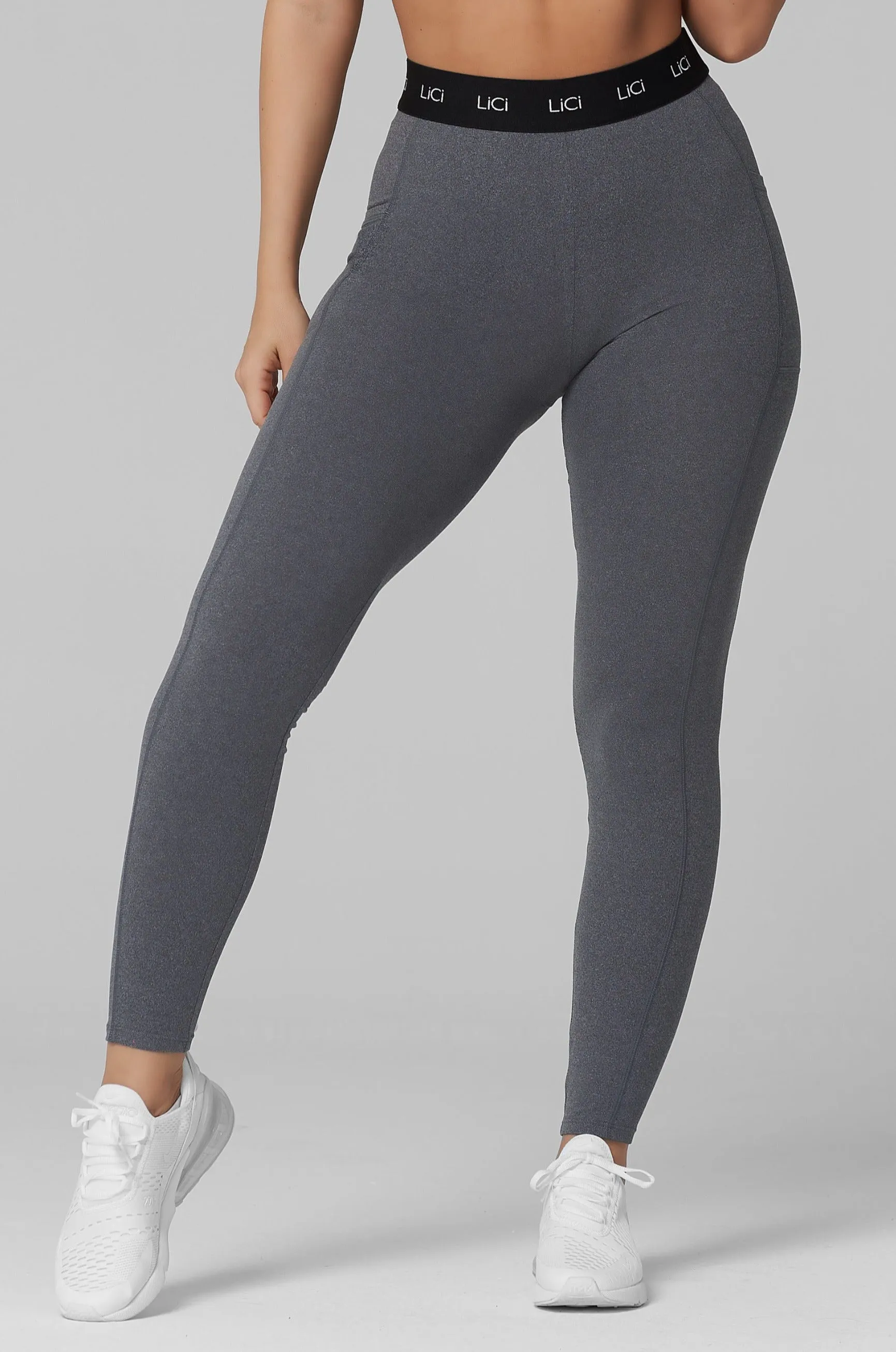 Frost Glow Motion Core Grey Cozy Sport Legging