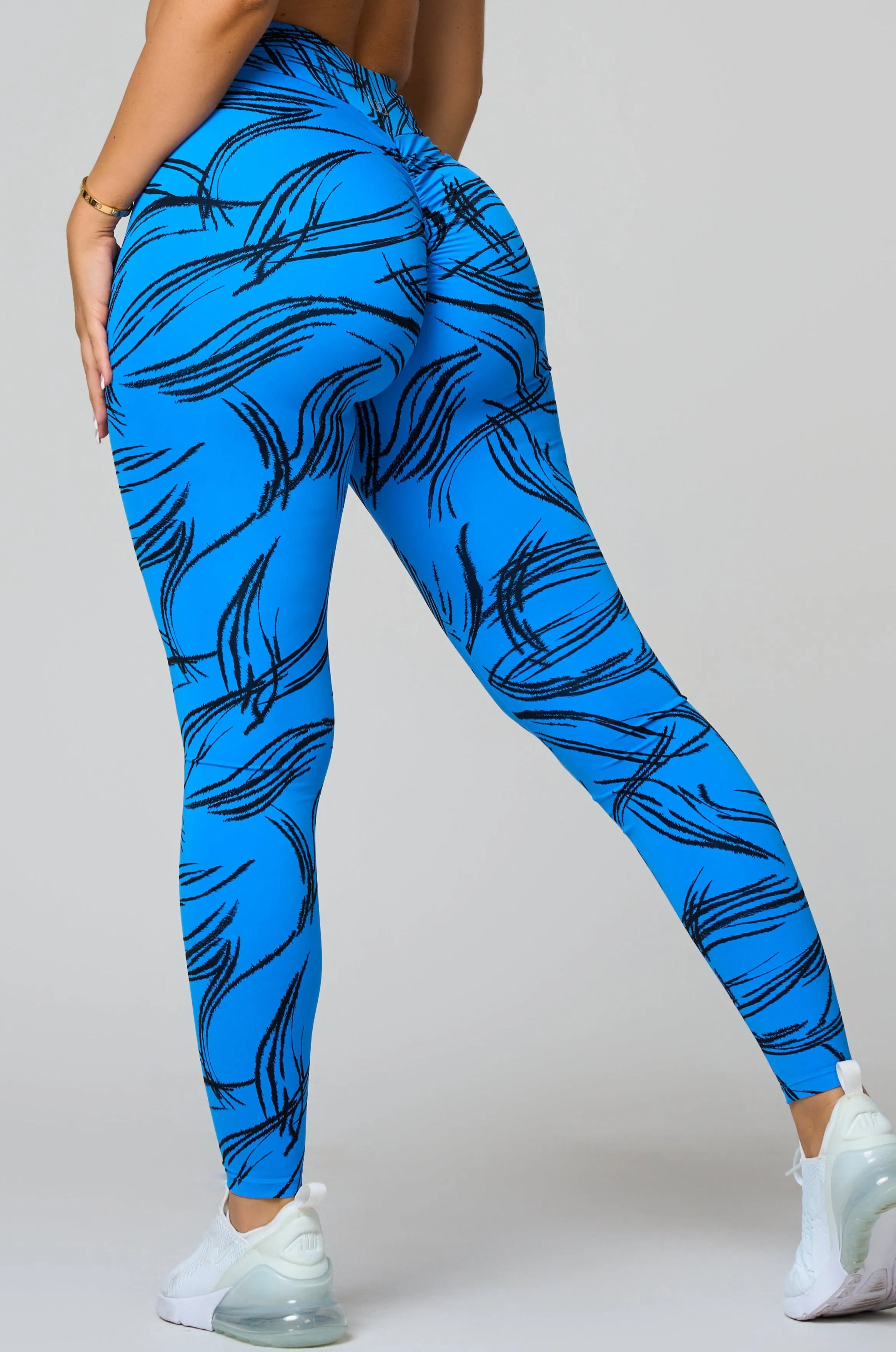 Planet Care Azul V-Cut Scrunch Legging