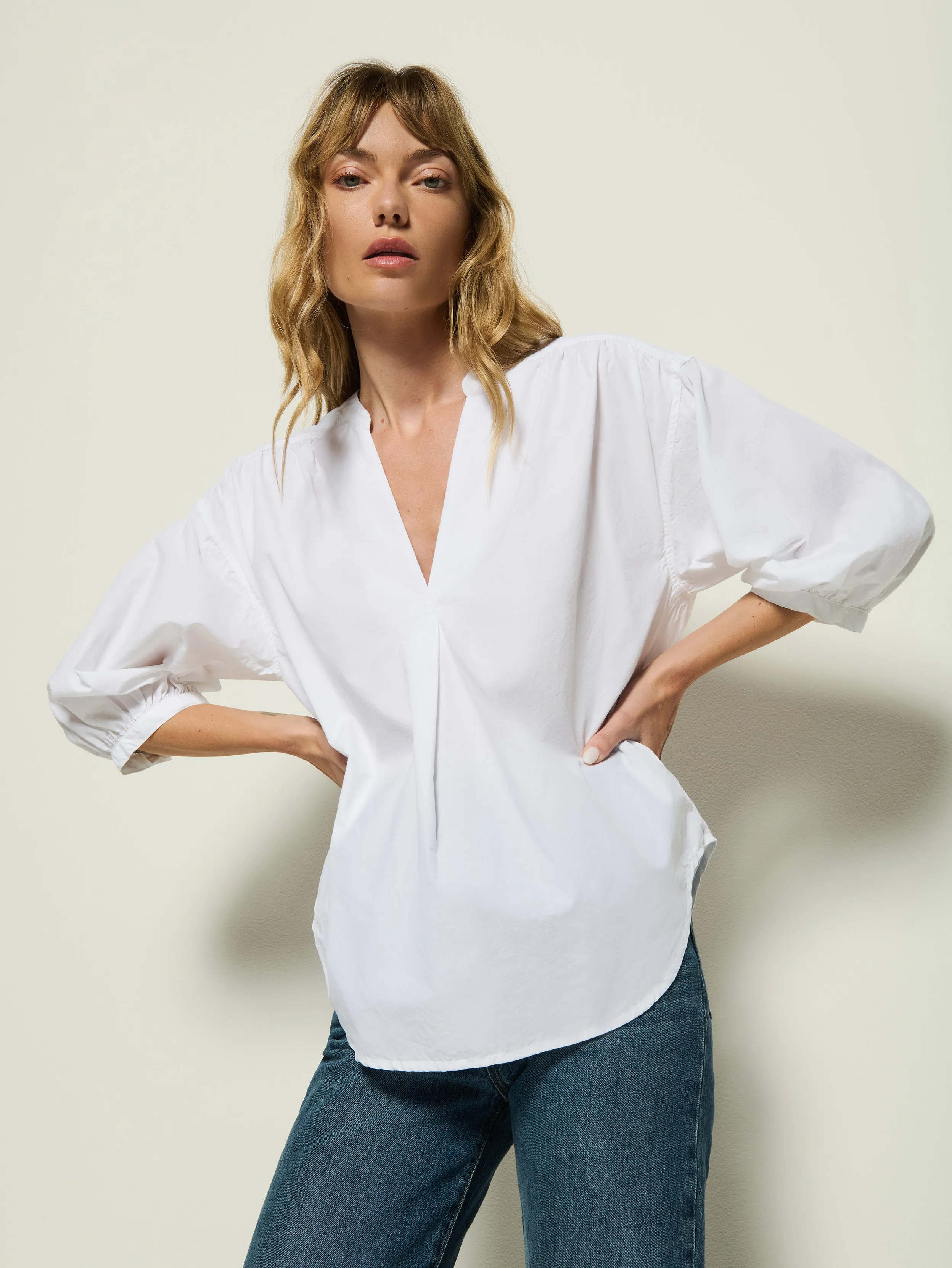 Fine Weave Daphna Poplin Shirt