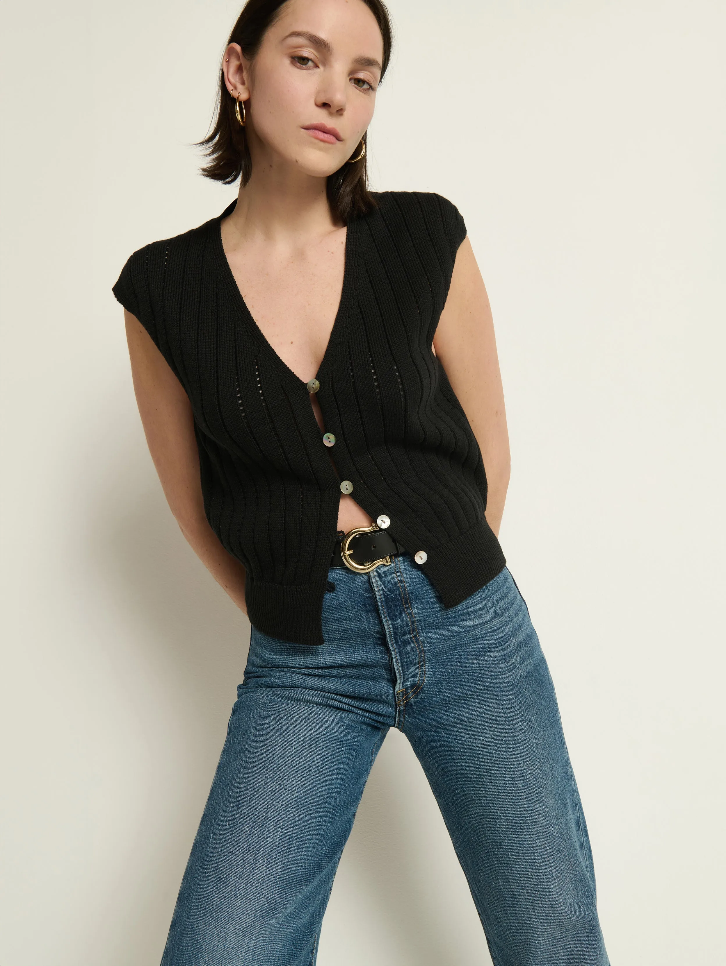 WrinkleFreeTexture Breathable Lamination Morganna Sweater