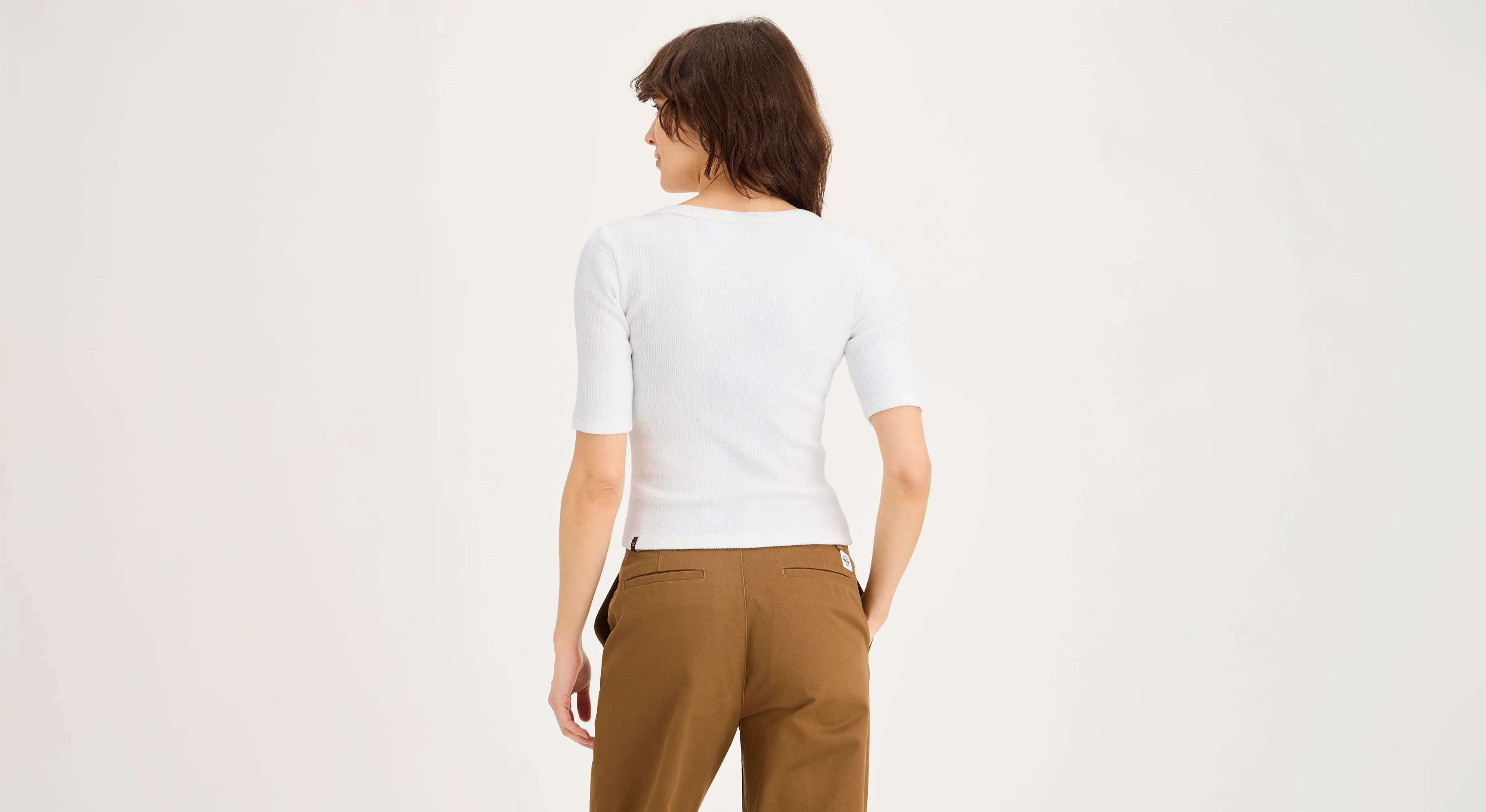 Rib Tee, Slim Fit Legend Glow