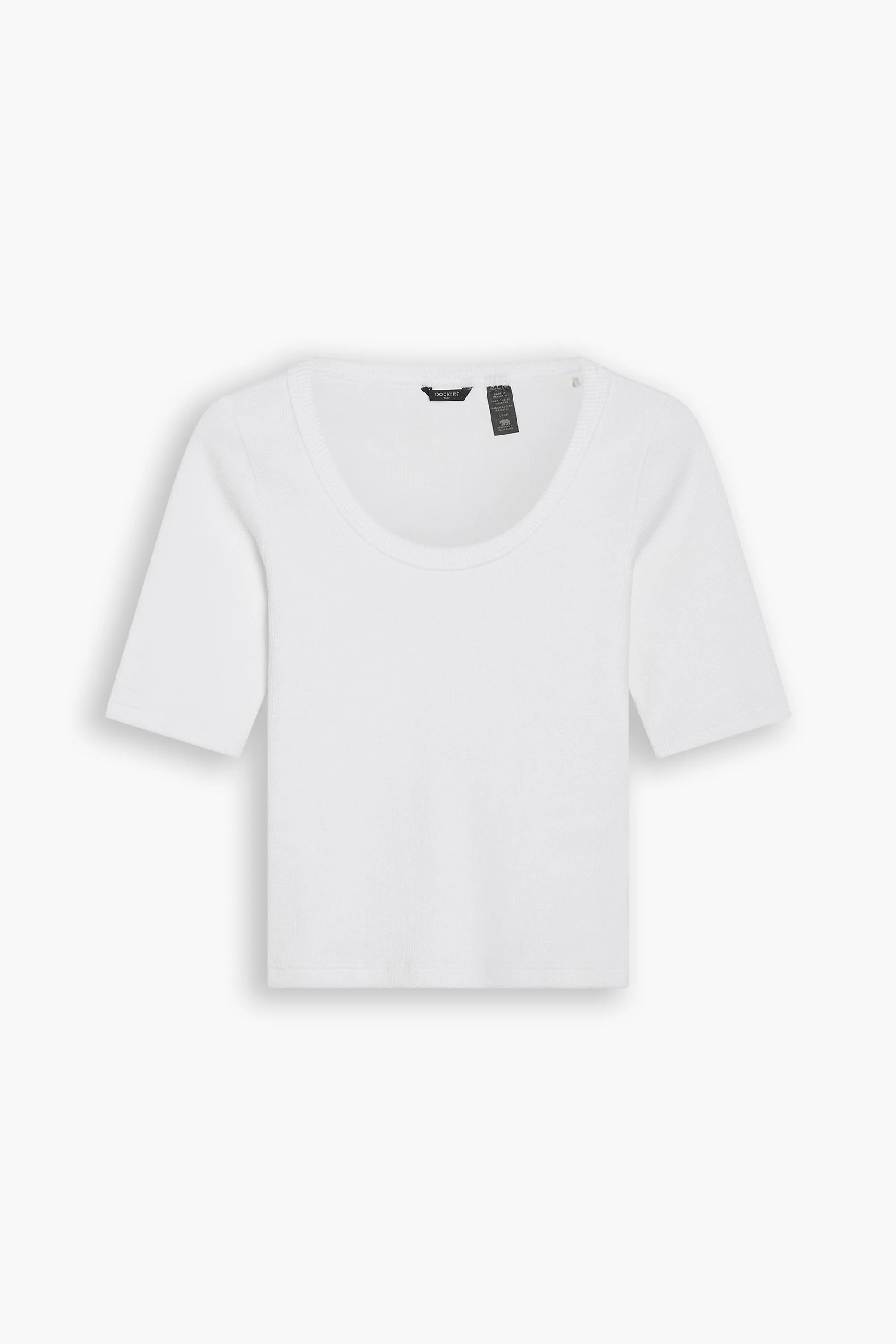 Rib Tee, Slim Fit WrinkleResistant Virtual Fit