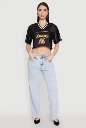 NBA Los Angeles Lakers Crop Jersey Abrasion resistant Street Comfort