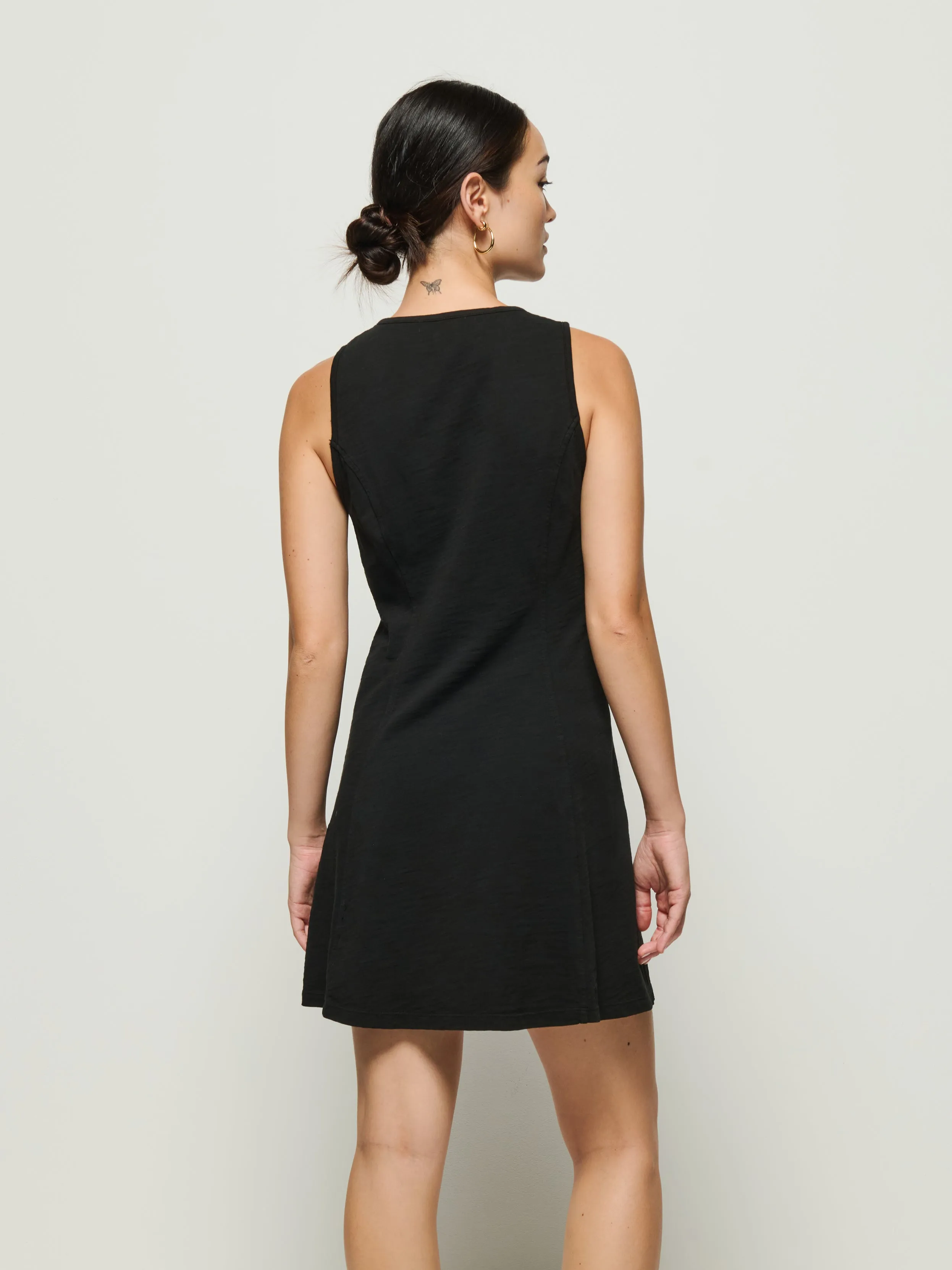 Jayna Mini Dress Denim Cool