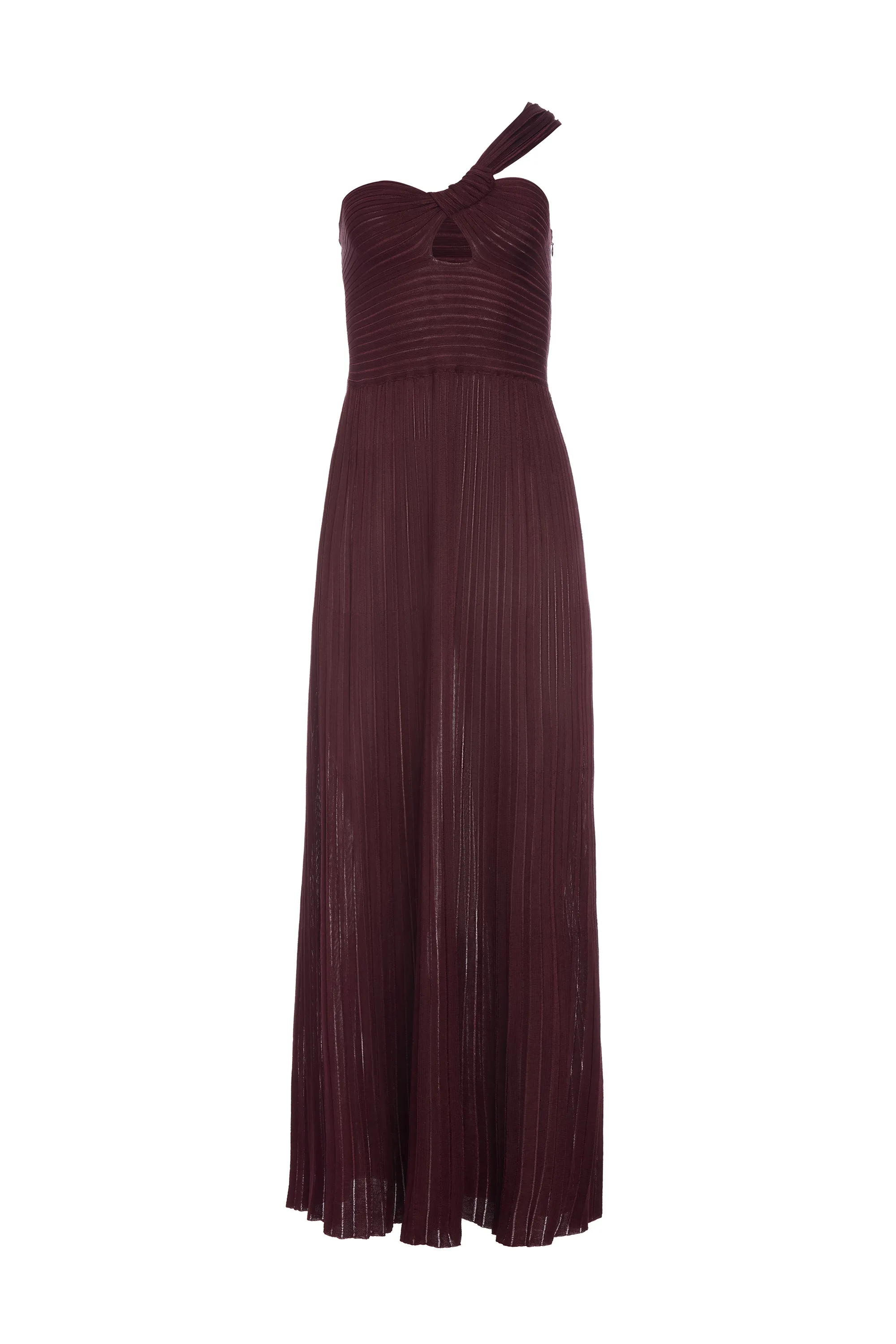 Altura Knit Maxi Dress in Bordeaux Silk DoubleStitched Legend Fit