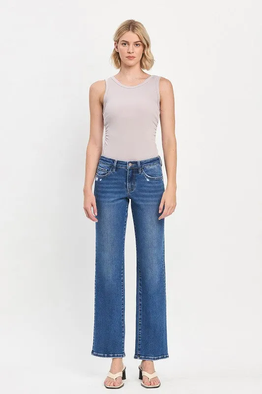 Ethic Core Lovervet Mid Rise Full Length Straight Jean