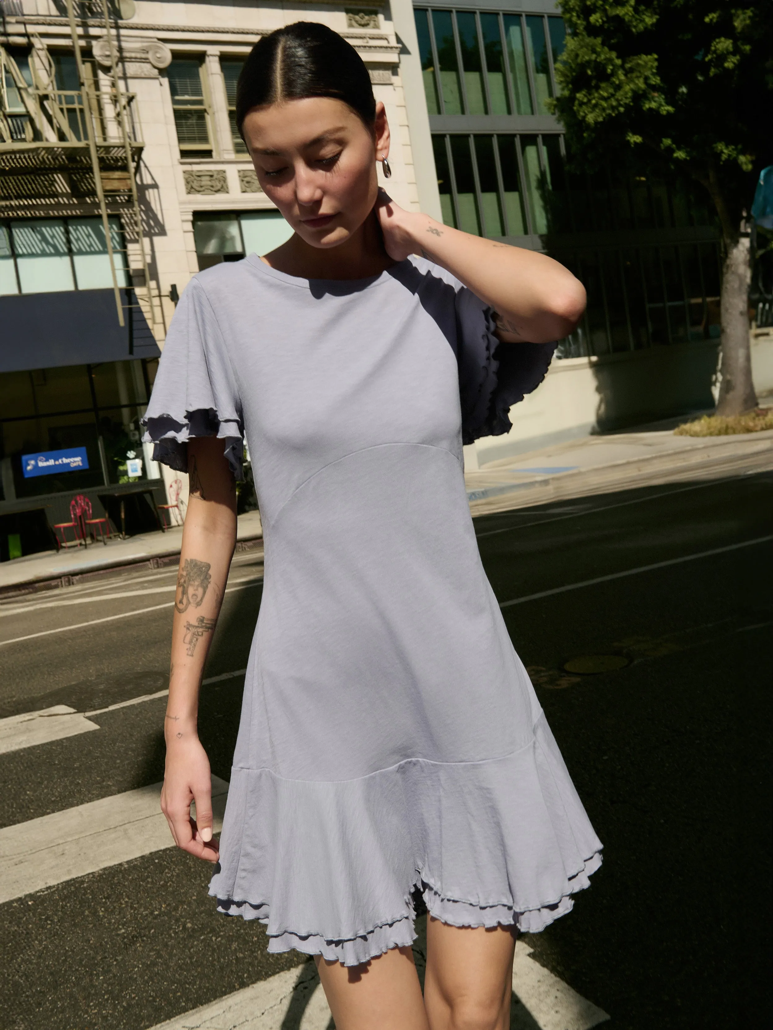 Lizzy Mini Dress All Day Comfort Light Reflective
