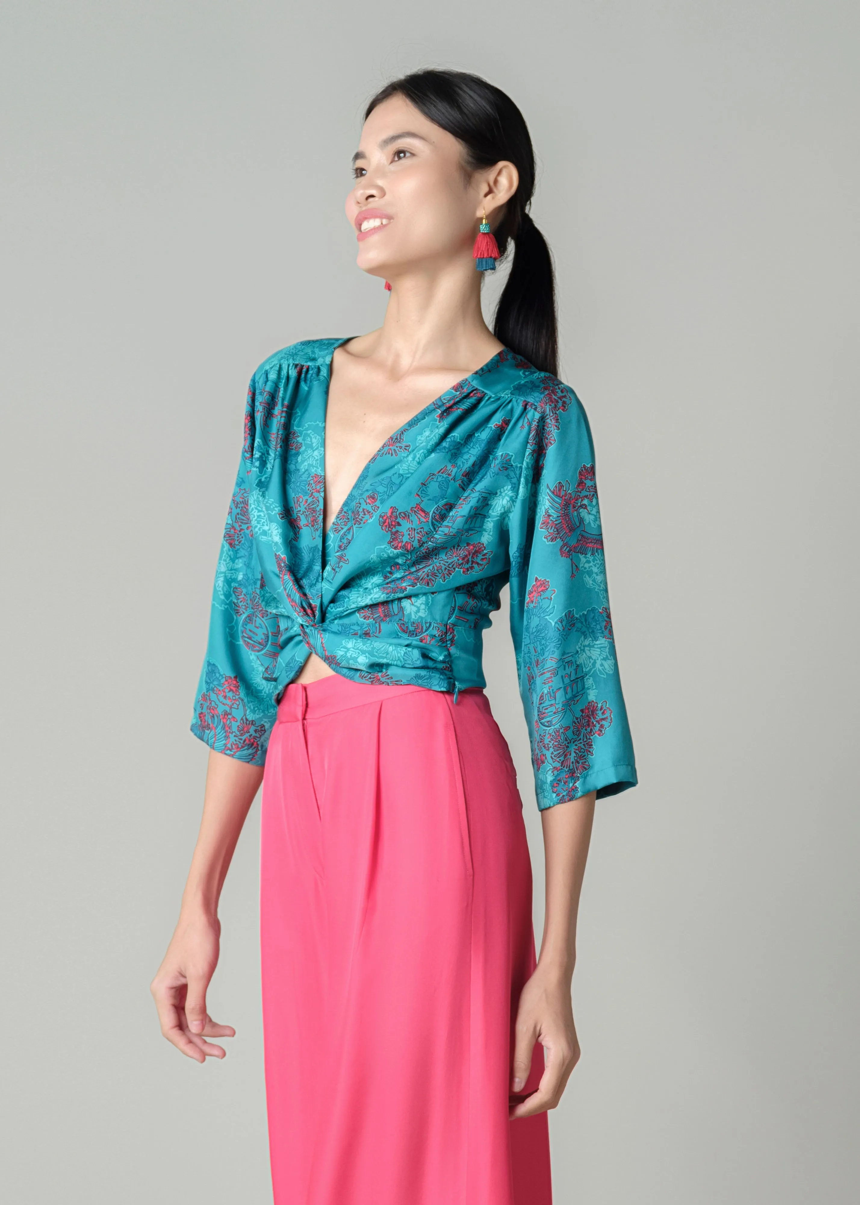 Tencel Blend Fabric SKYLARK - SHOU BRILLIANCE