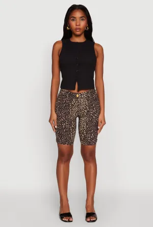 Hyper Stretch Pull On Bermuda Shorts Odor-resistant Athletic Wear