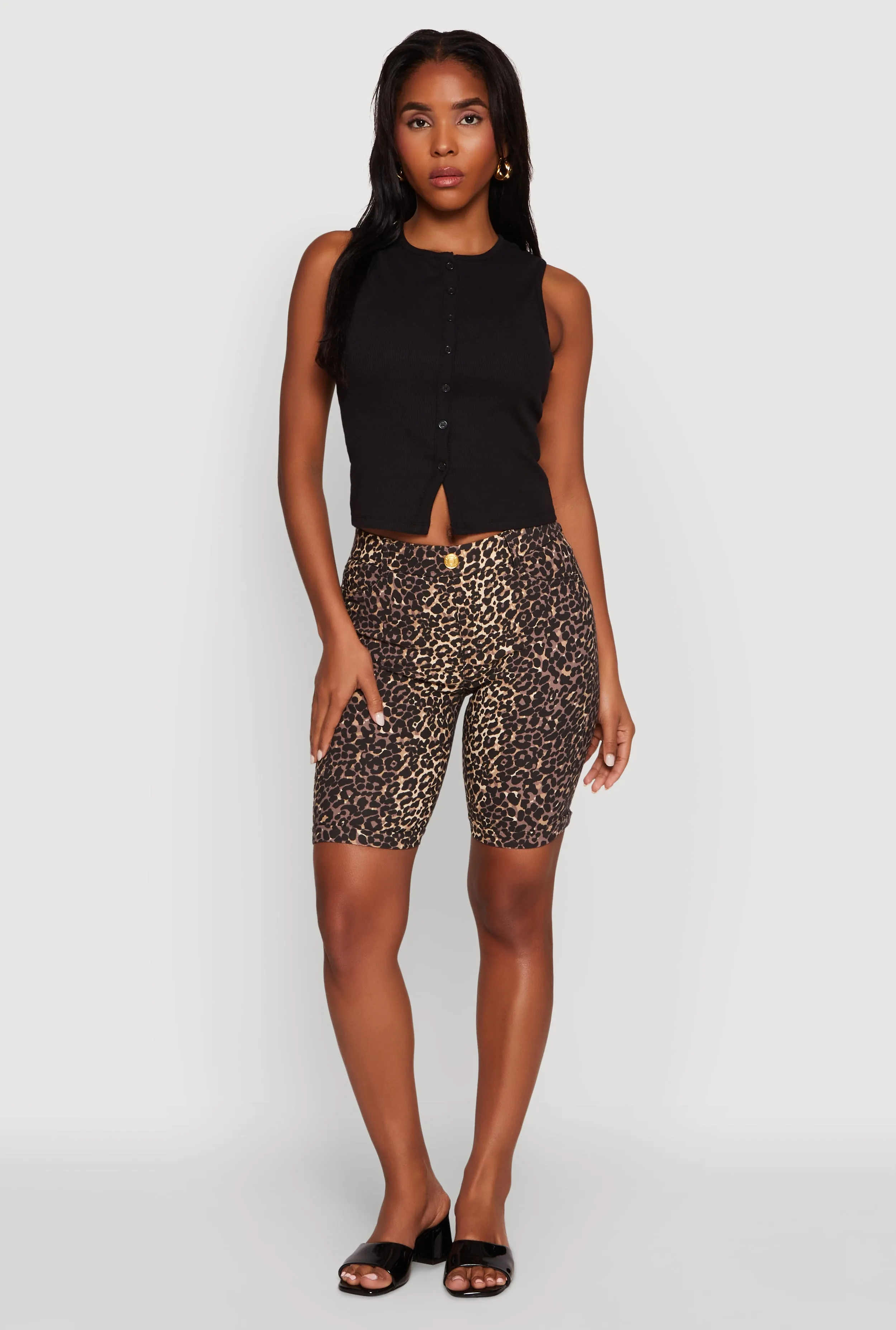 art industry Hyper Stretch Pull On Bermuda Shorts