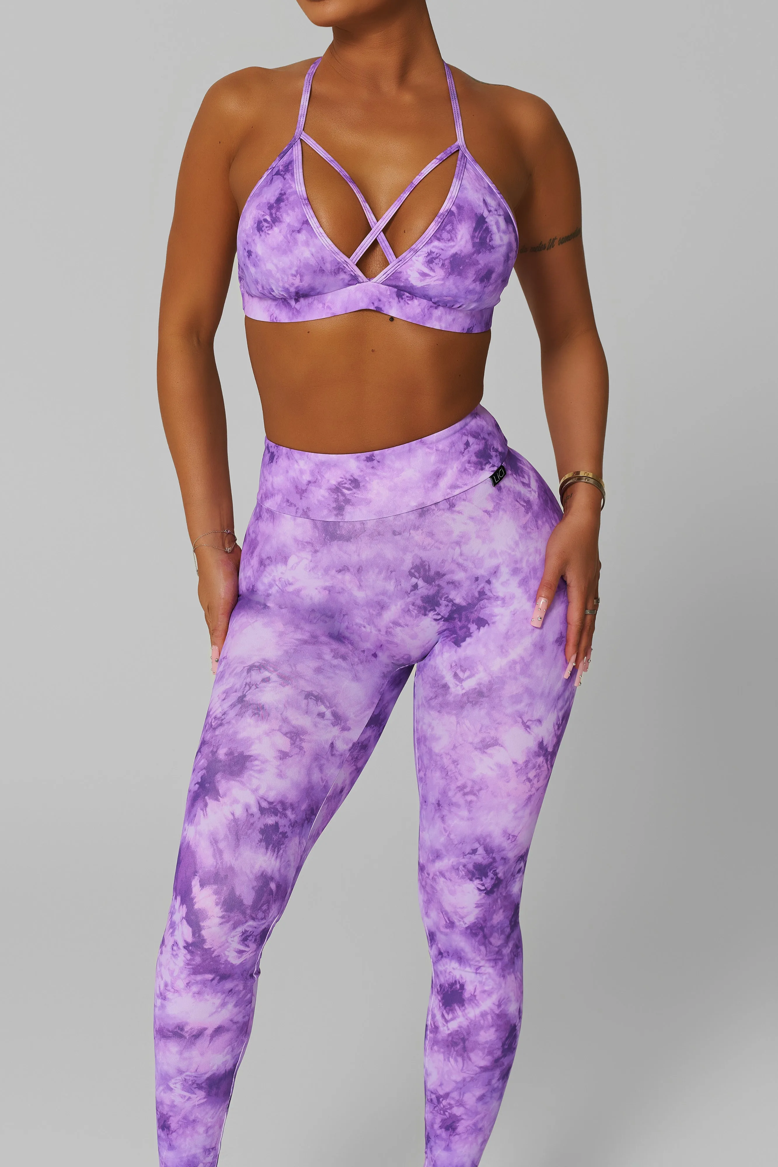 Groove High Waist Scrunch Legging ElasticFree Cuffs Antibacterial Treatment