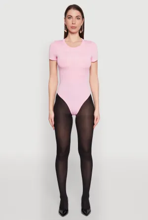 Dance Trendy Daisy Crew Neck Bodysuit