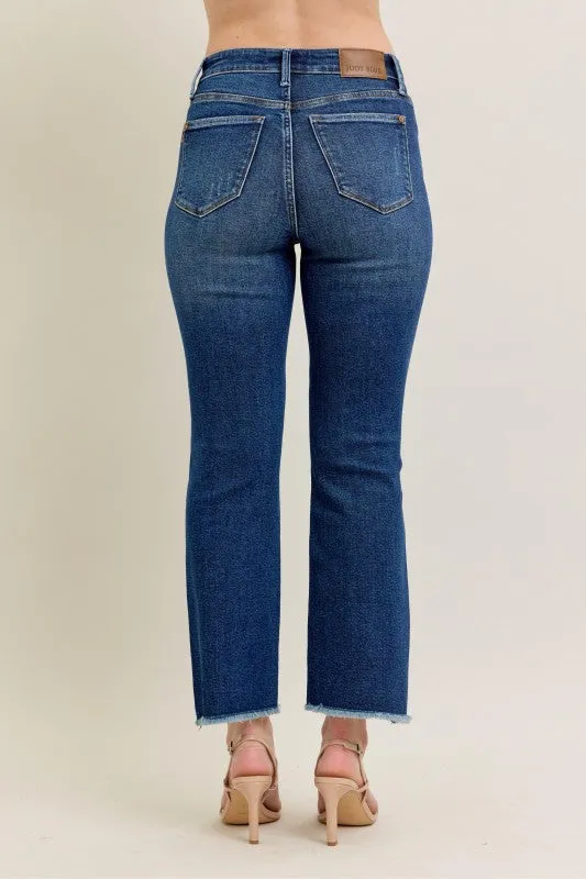 Fast Fit StretchableFabric Judy Blue Kick Flare Jean