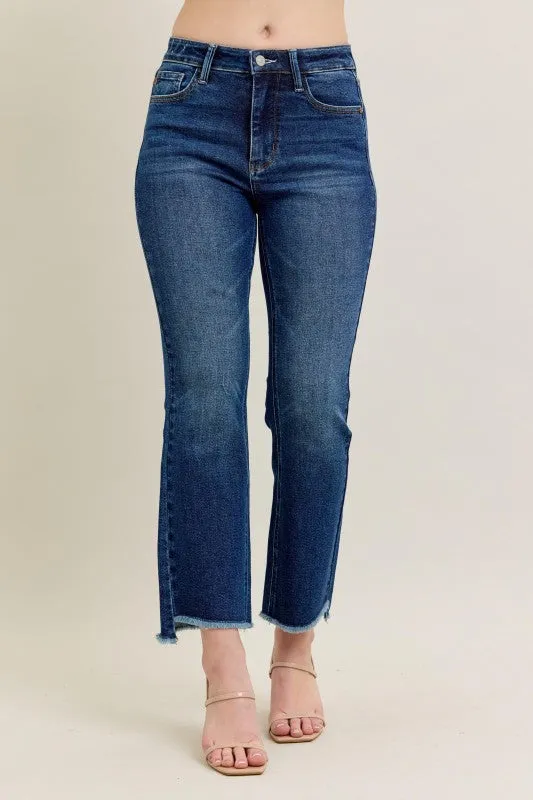 Tagless Design Judy Blue Kick Flare Jean