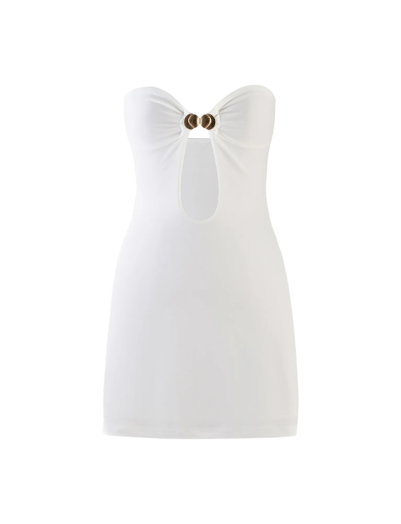 Weekend Ready Look CECILY MINI DRESS - WHITE