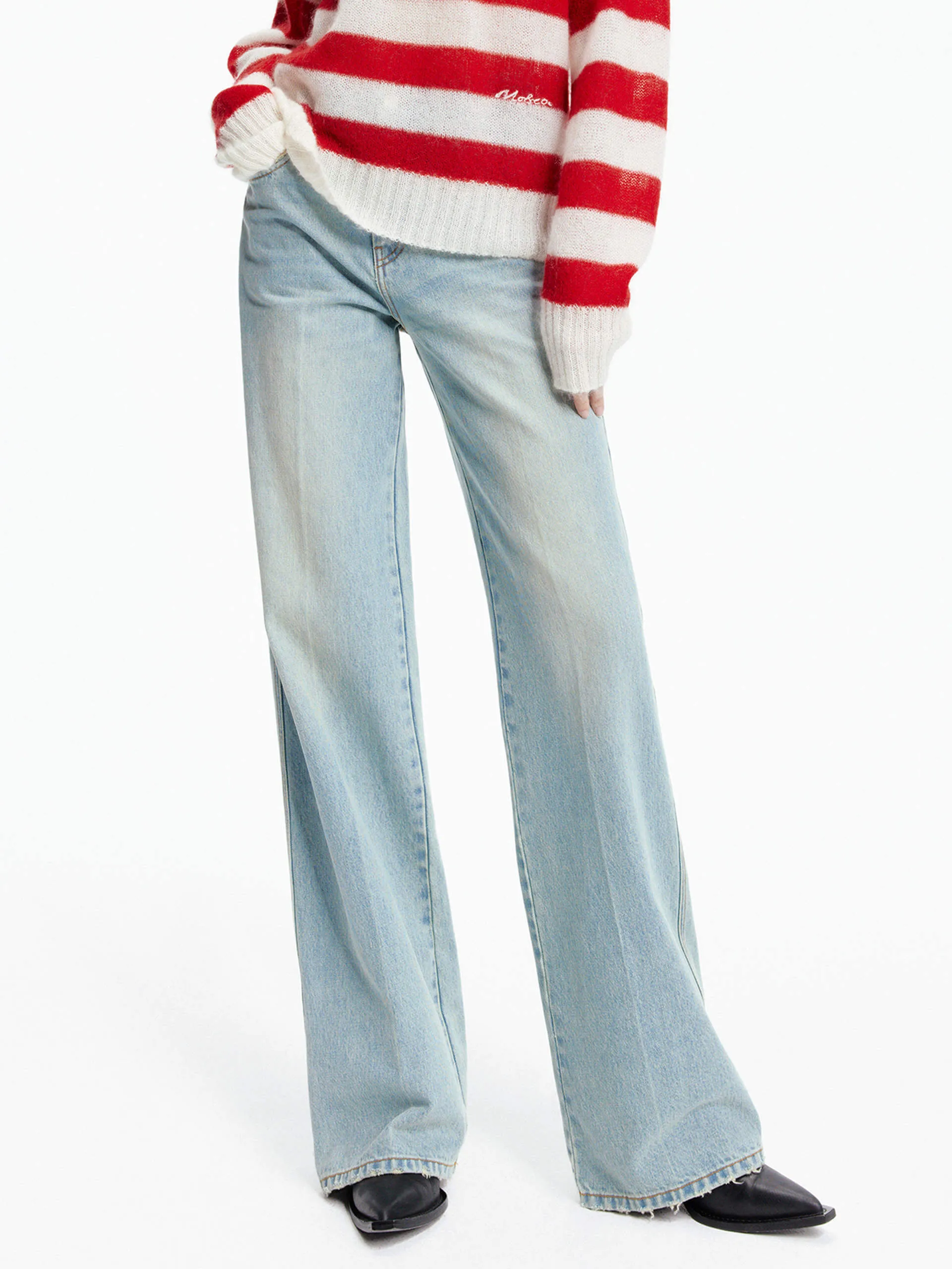 Active Ready Light Blue Straight Jeans