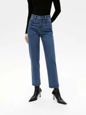 Stylish Casual Evening Stroll Any Time Wear Straight Ankle Jeans