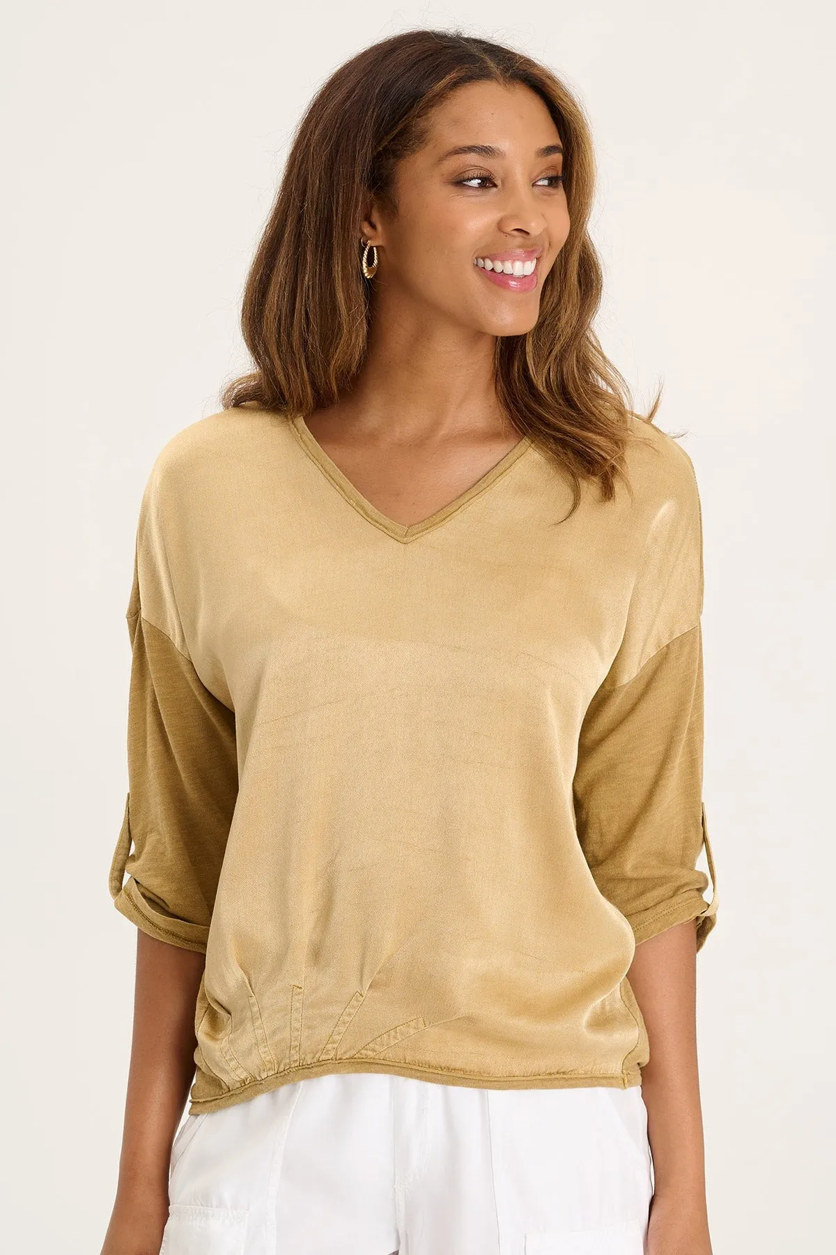 DoubleStitchedEdges EcoFriendlyDyeProcess Vandiver Top