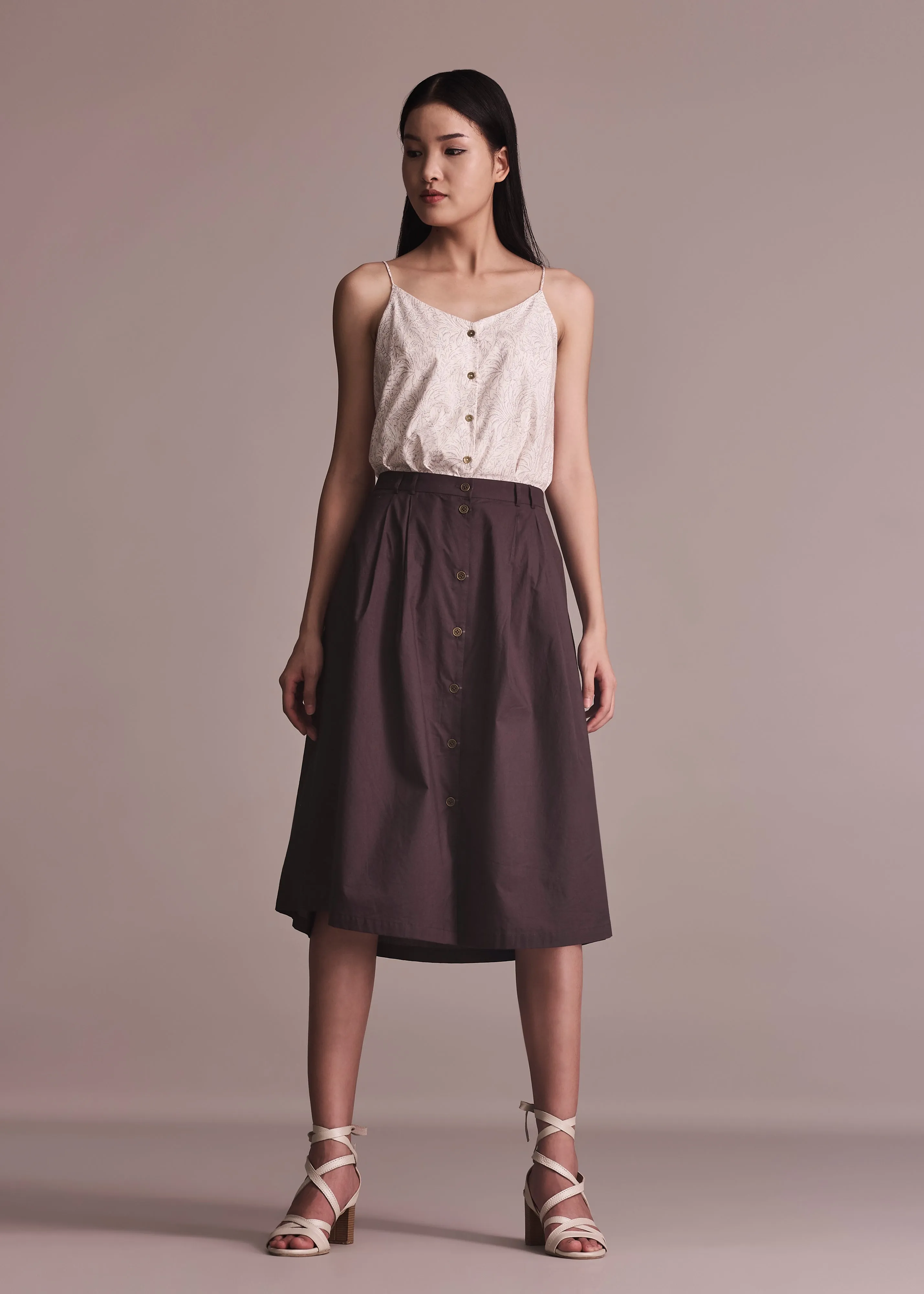 StainRepellentSurface Recycled Polyester JASMIN - BLACK BEAN