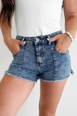 sustainable product Hermione Frayed Very J Shorts (Denim)