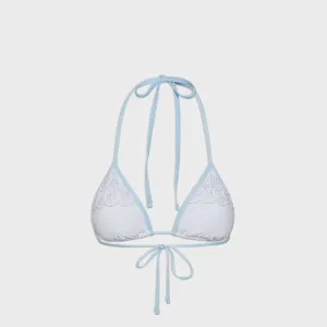 Quick Adjust Fasteners Abrasion Resistant Fabric Frankies Bikinis Nick Top - Spring Cloud