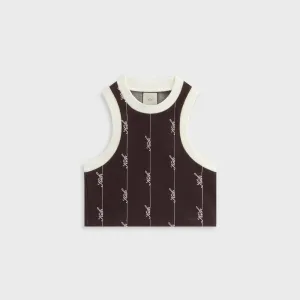 weapon upgrade Tagless Neckline Kith Women Tiana Pique Logo Knit Tank - Incognito