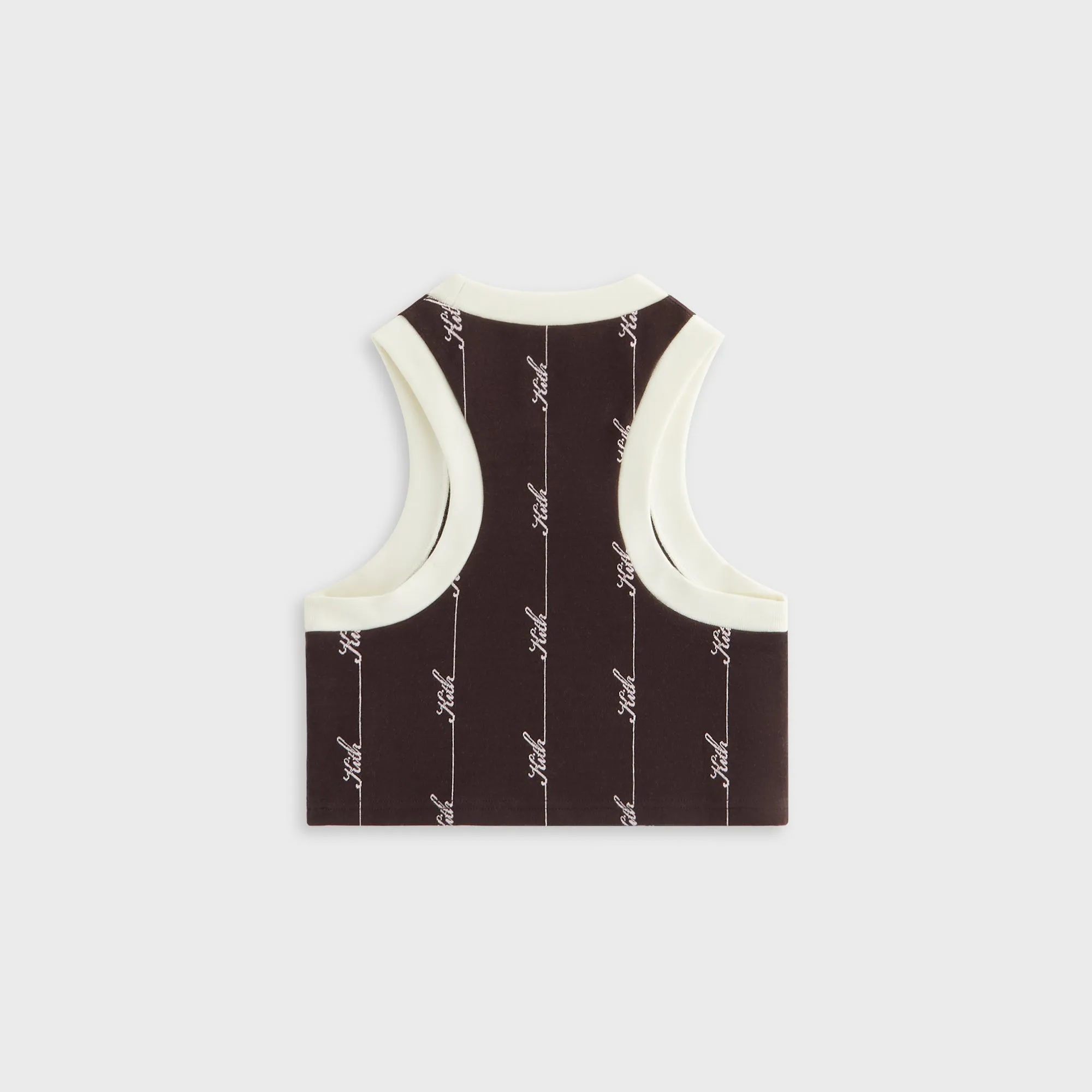 Easy Care Washing Cycle Kith Women Tiana Pique Logo Knit Tank - Incognito