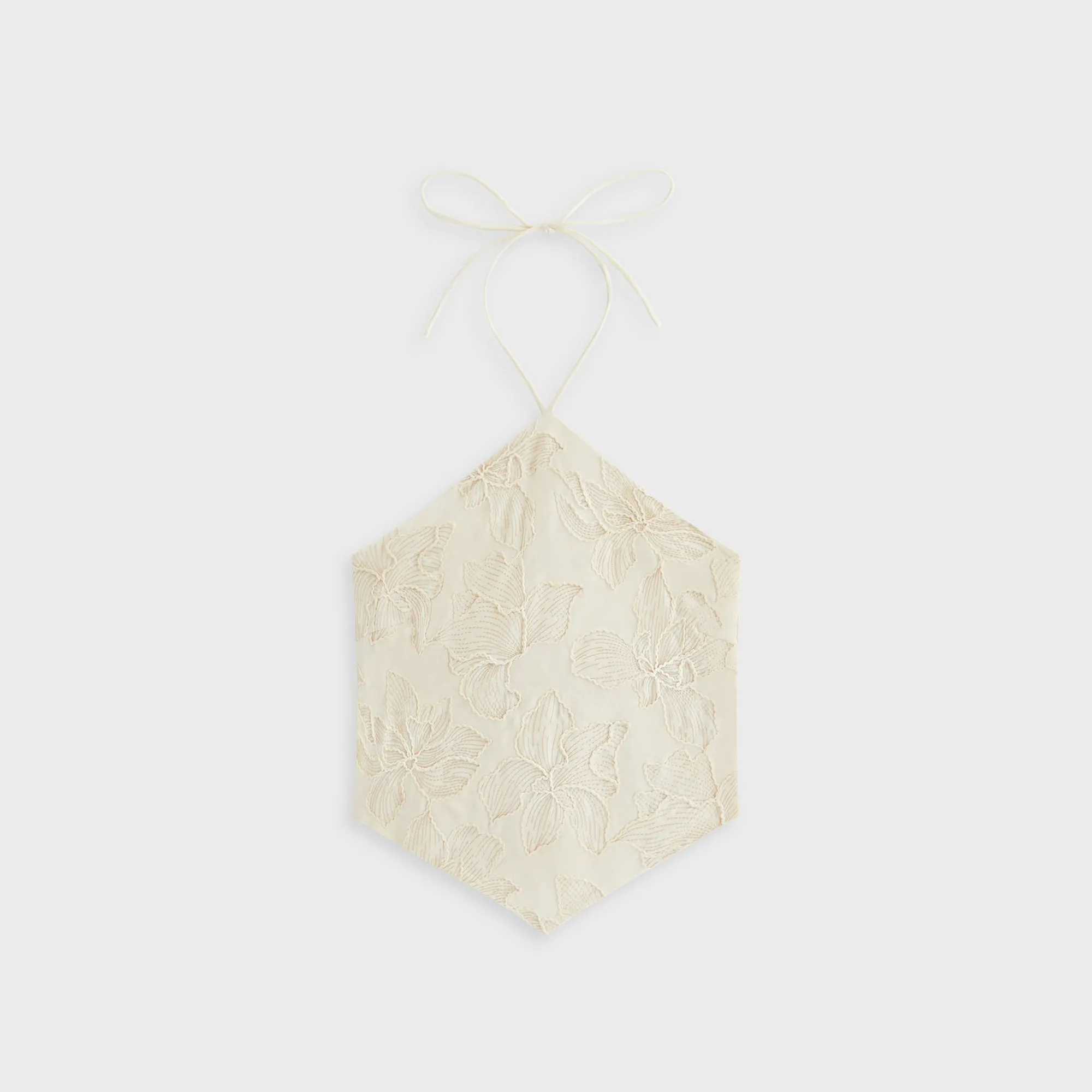 Kith Women Kumi Floral Embroidered Halter - Sandrift male users