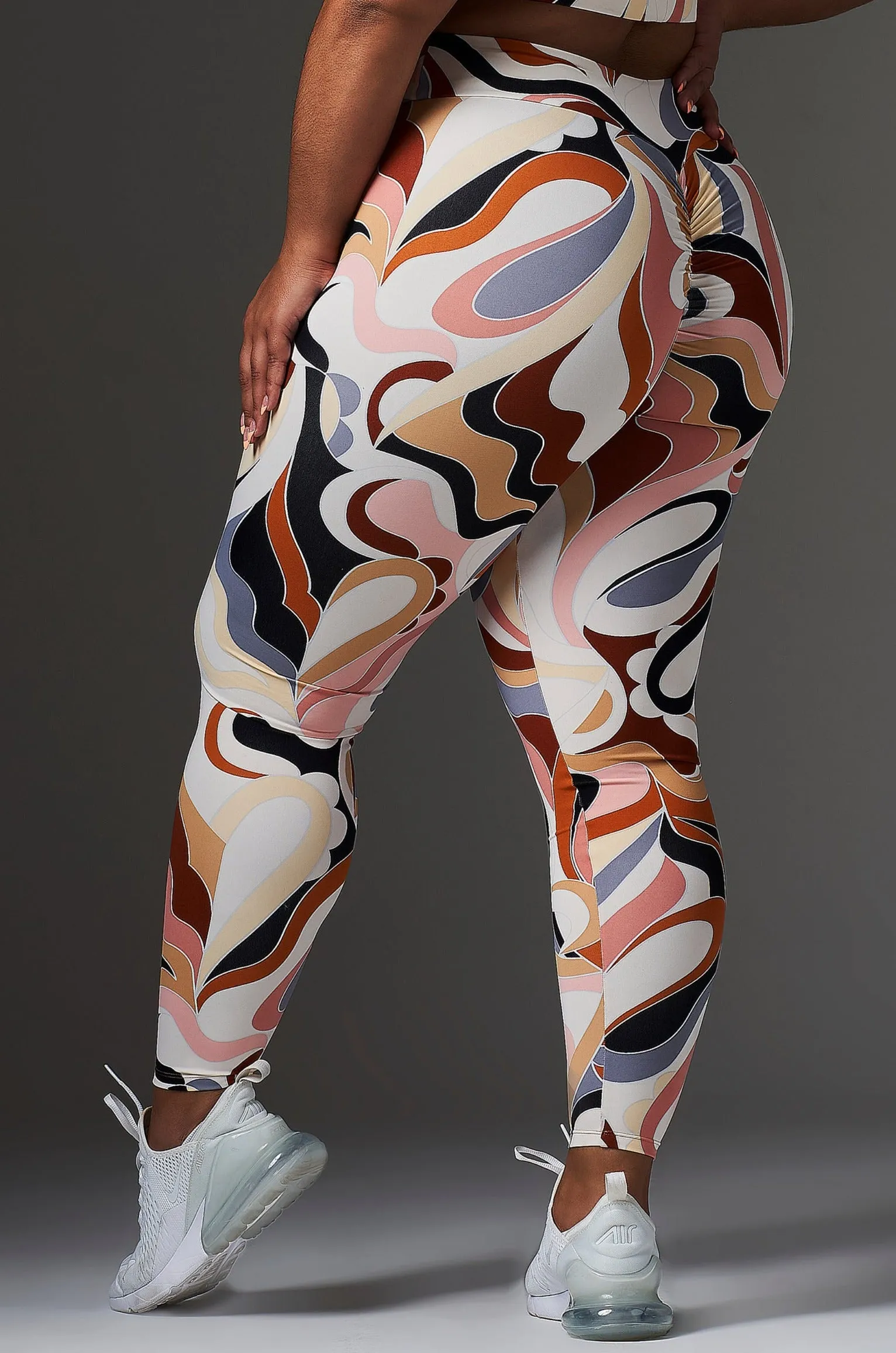 Peace Flow Pixie High Waist Scrunch Legging