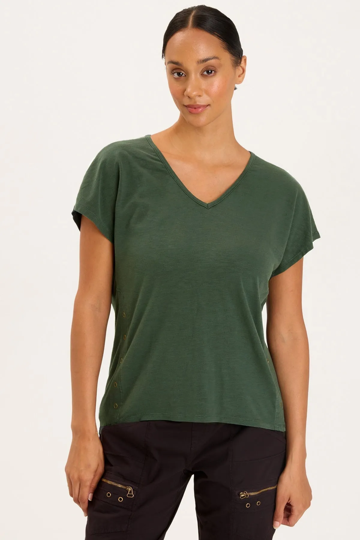 Slub Rian Top Breathable Stretch Fabric